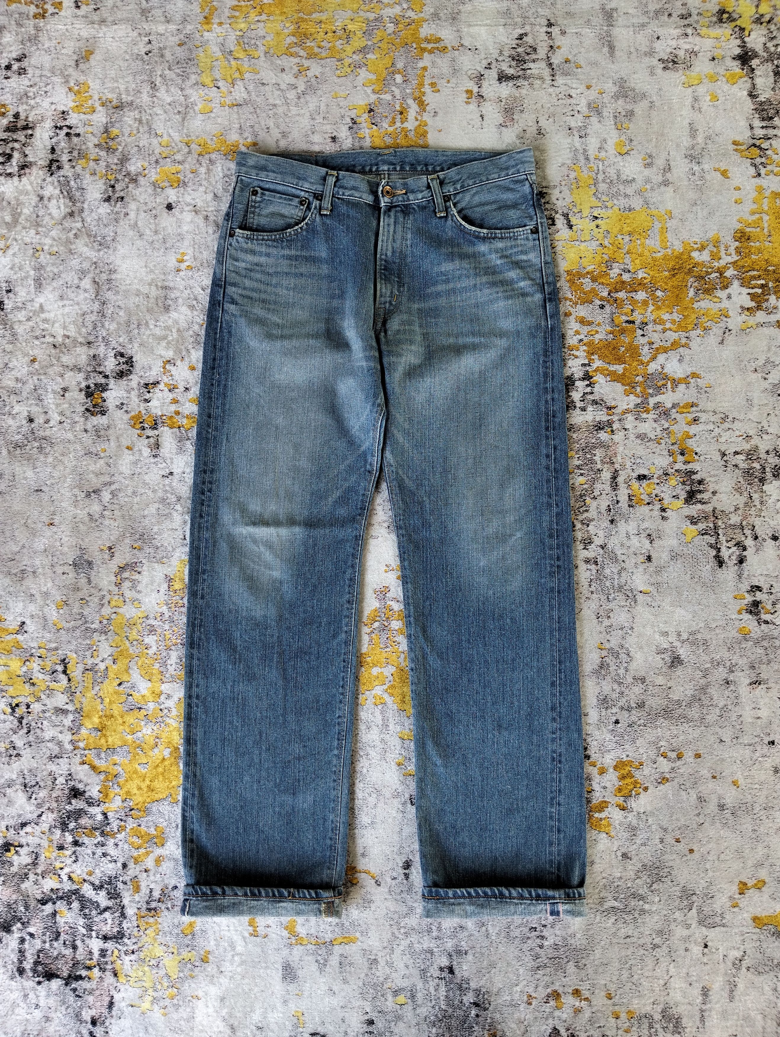 EDWIN 505看板 Edwin Edwin 505 zx Selvedge Denim Jeans | Grailed