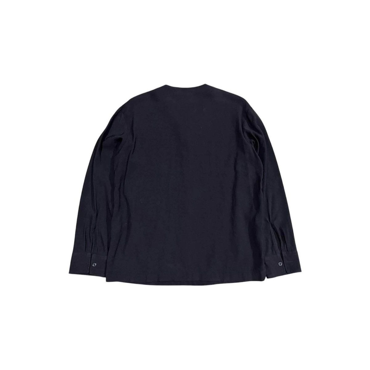 Designer × Japanese Brand 🔥Y2K Vintage Spao For Men Chinese Collar Long Sleeve Shirt Size US L / EU 52-54 / 3 - 6 Thumbnail