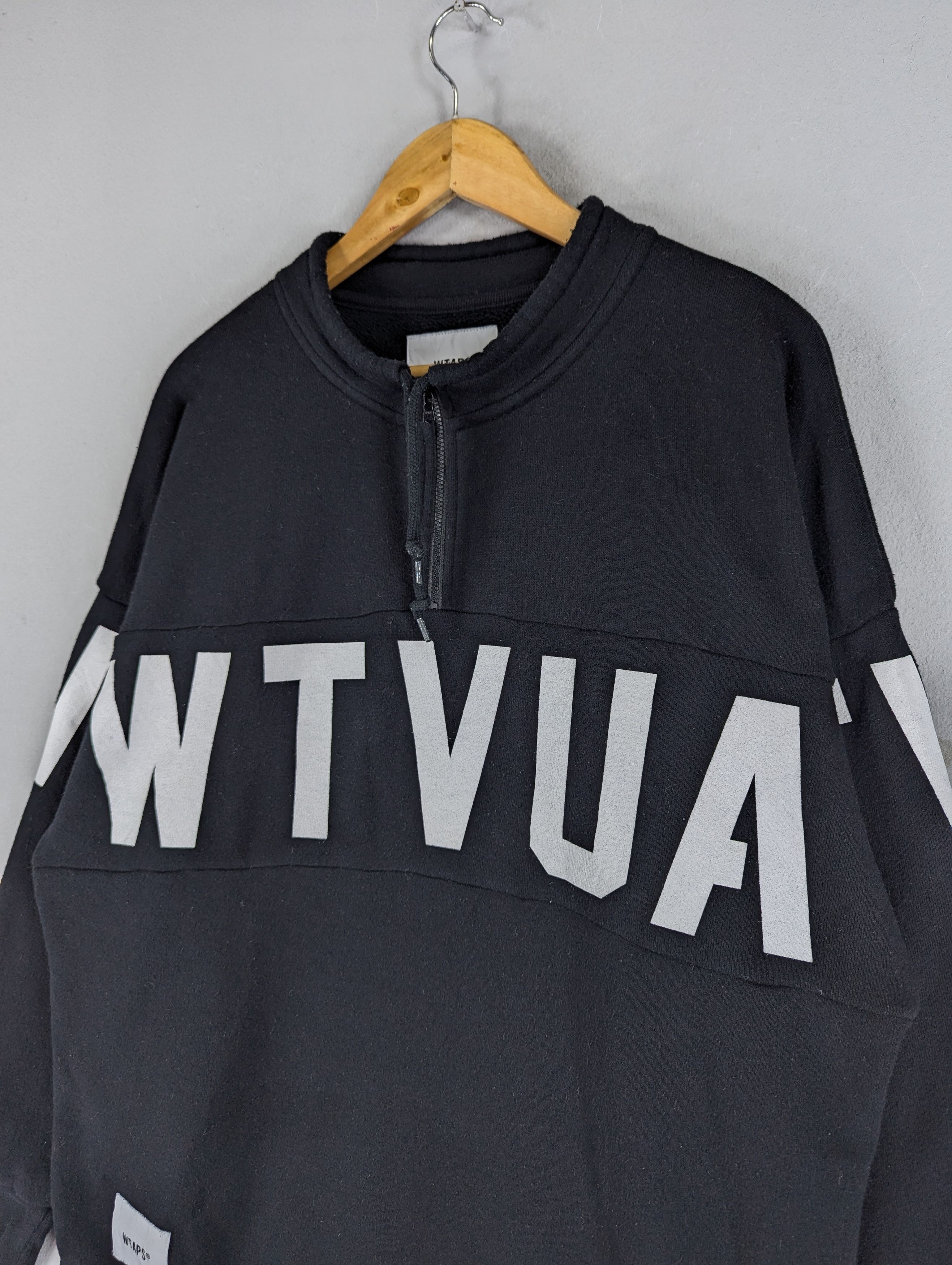 Wtaps Wtaps Visual Up Armored Halfzipper Sweatshirt Size US M / EU 48-50 / 2 - 6 Thumbnail
