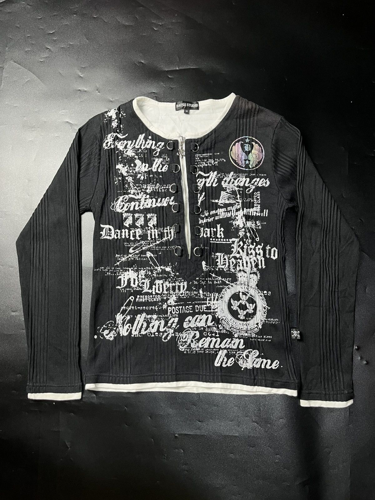 If Six Was Nine × Japanese Brand × Le Grande Bleu (L.G.B.) Japanese Batsu Studio Poem Style Gimmick Zip Size US M / EU 48-50 / 2 - 1 Thumbnail