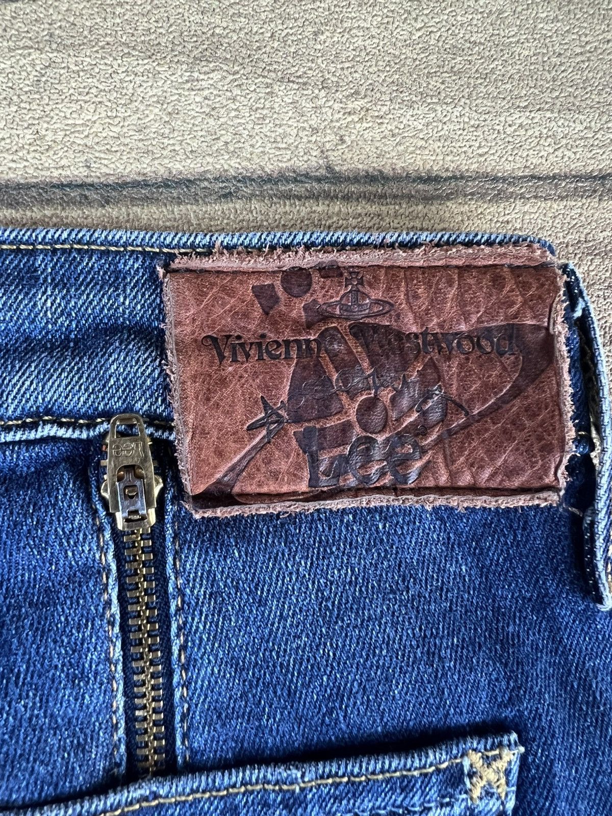 Lee × Vivienne Westwood Vivienne westwood aglonema x lee jeans Size 25" / US 0 / IT 36 - 4 Thumbnail