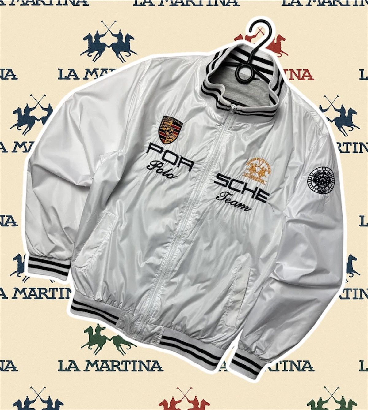 Porsche Design Vintage Porsche racing jacket La Martina size L logo Size US L / EU 52-54 / 3 - 1 Thumbnail