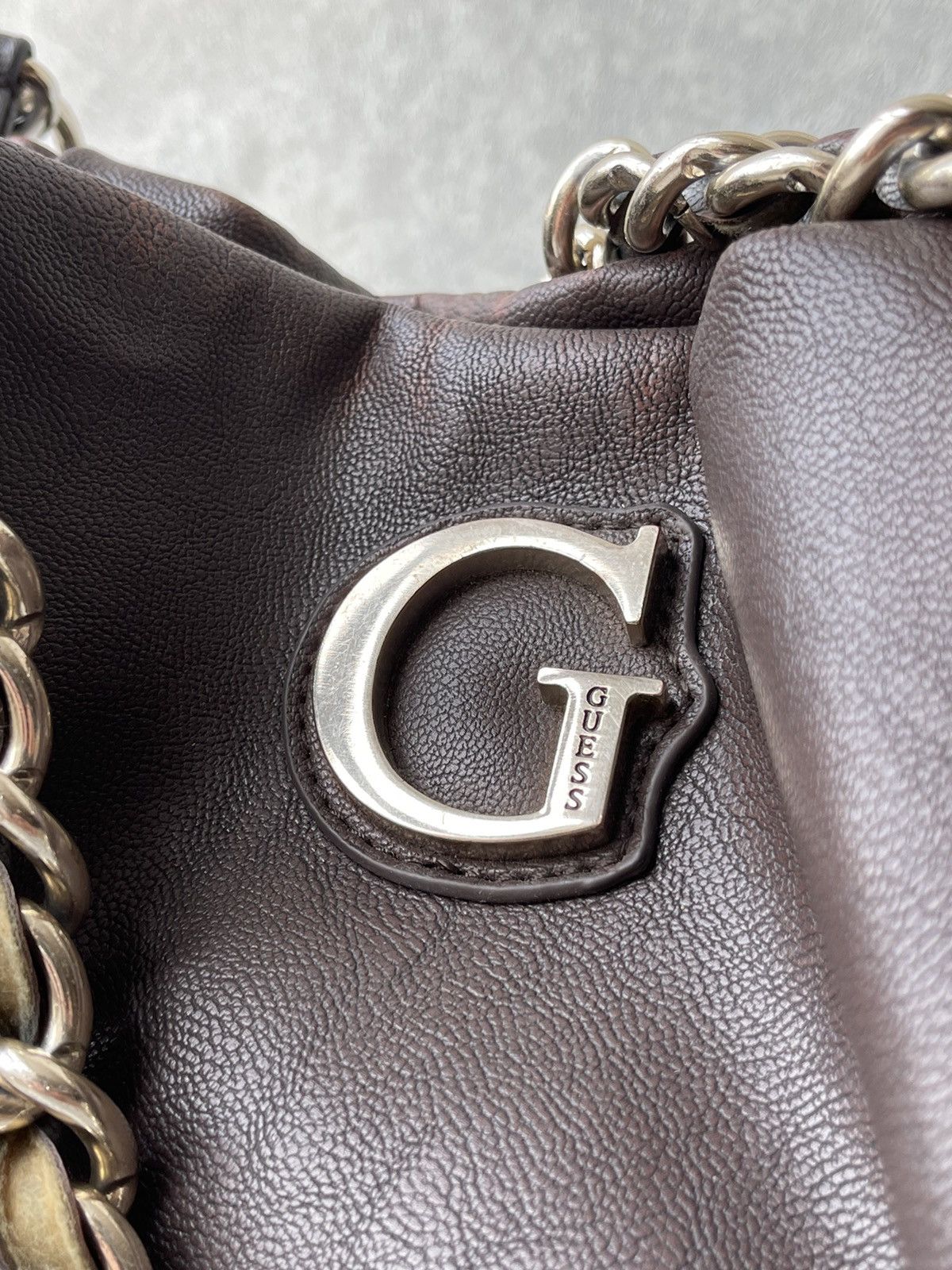 Guess 90s Vintage Guess Zippered Belt Shoulder Bag Size ONE SIZE - 3 Thumbnail
