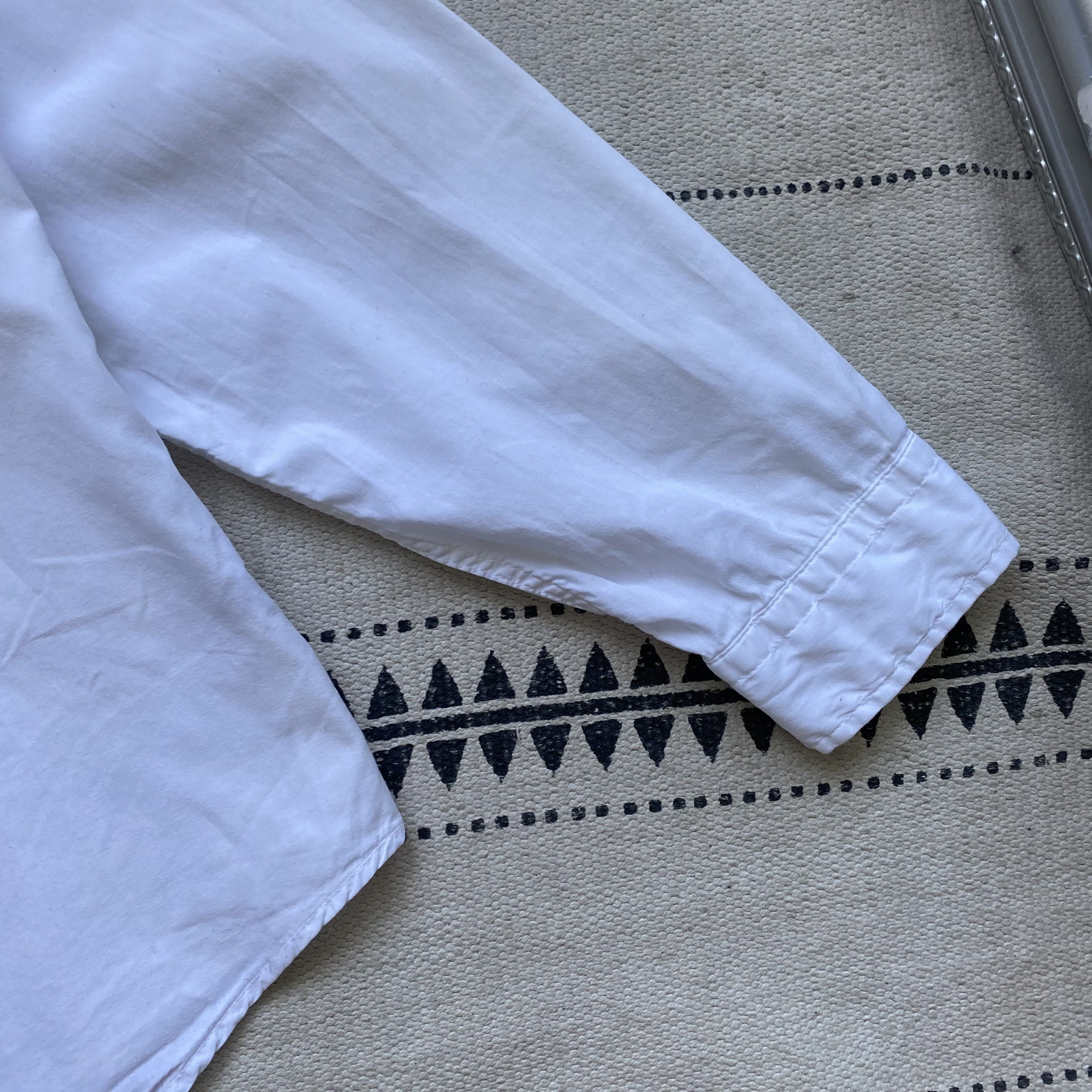 Emporio Armani 👔 Vintage 80-90s Armani Classic Shirt White Oldmoney Luxury Size US M / EU 48-50 / 2 - 7 Thumbnail