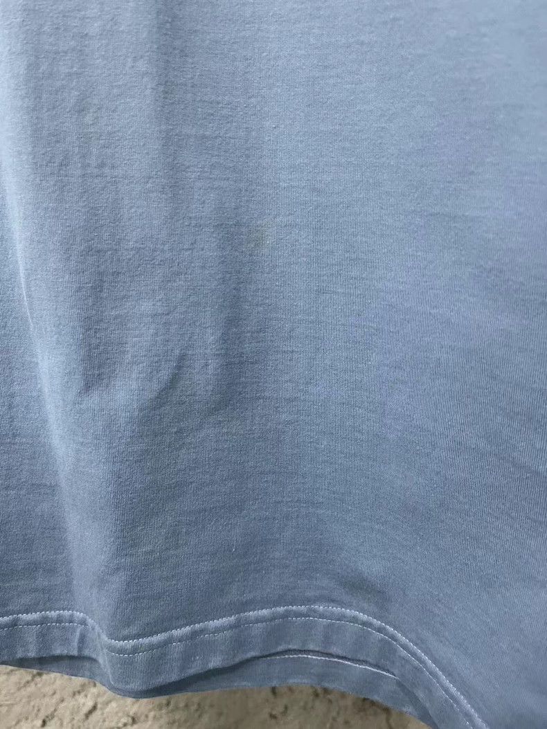 Louis Vuitton Louis Vuitton Blue Short Sleeve Shirt -2505 Size US XL / EU 56 / 4 - 4 Thumbnail