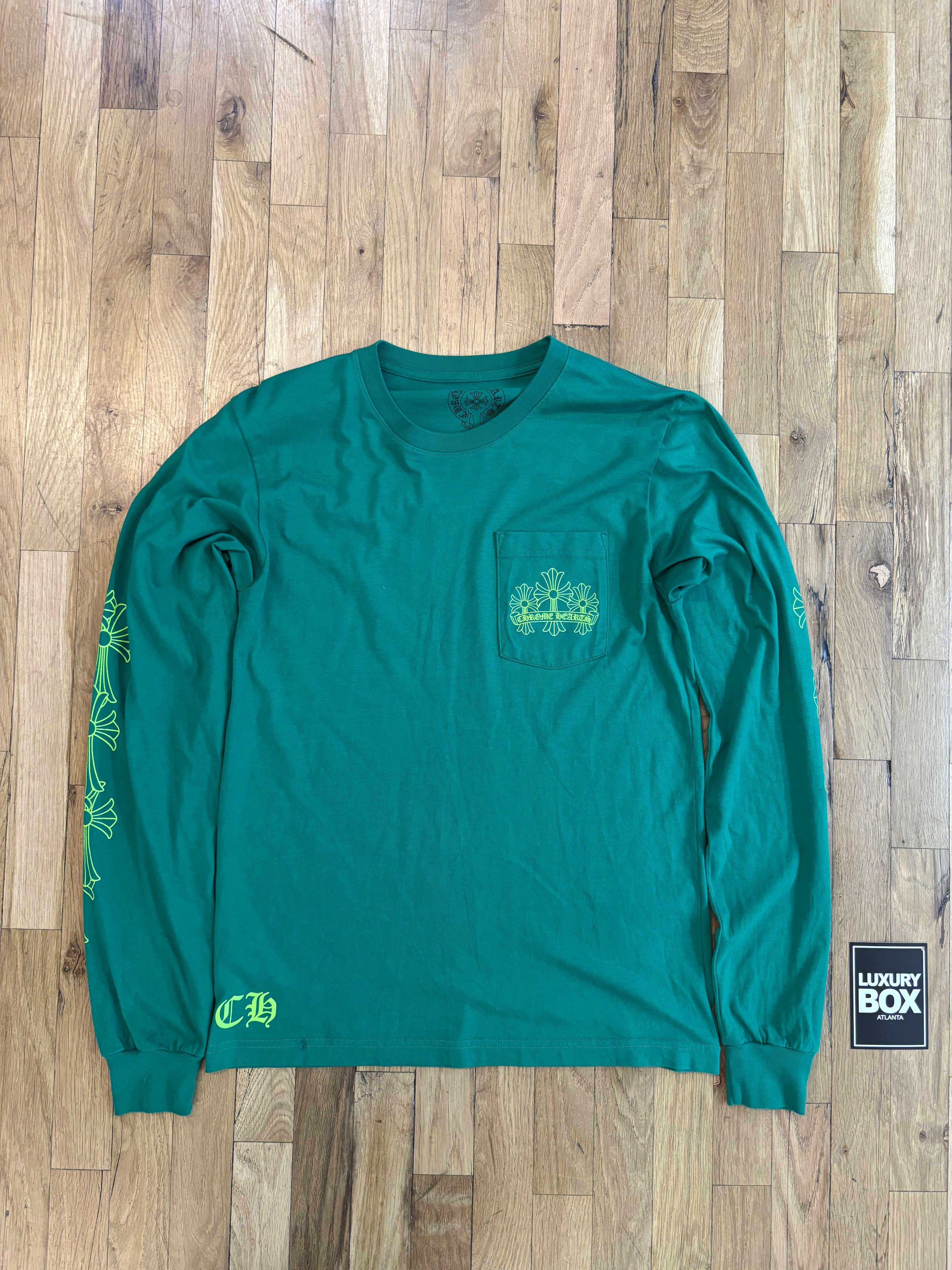 Chrome Hearts Chrome Hearts Cemetery Cross Long Sleeve | Grailed