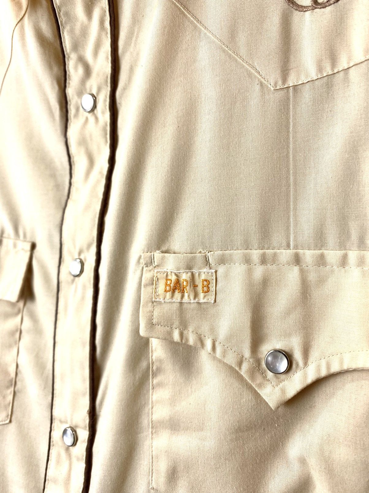 Vintage Rare! 1970’s Vintage BAR B Western Wear Shirt Size US M / EU 48-50 / 2 - 5 Thumbnail