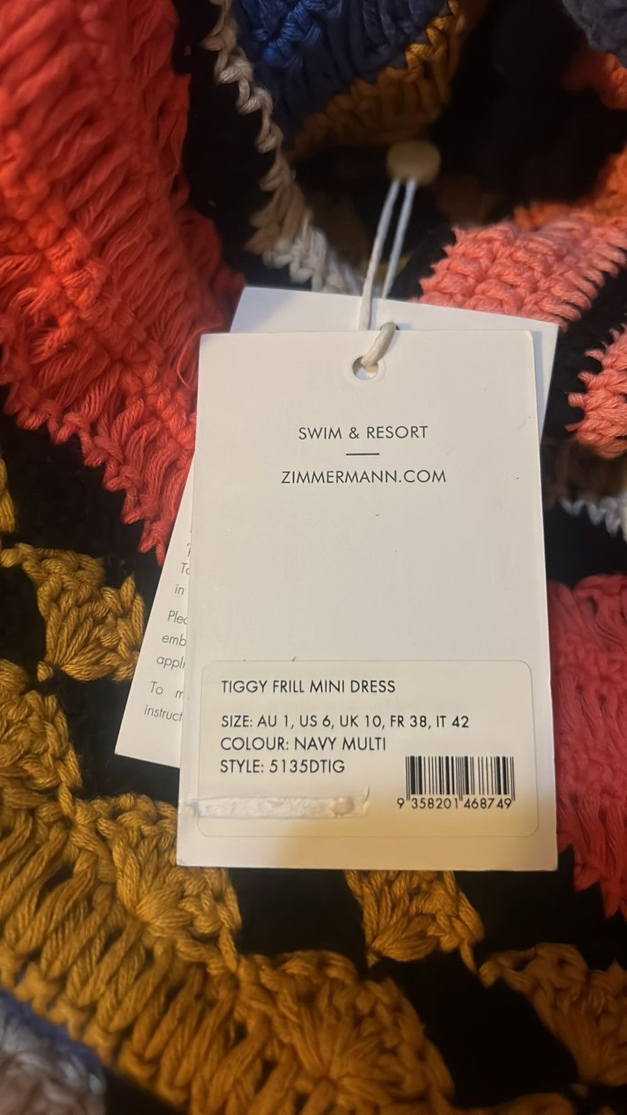 Zimmermann ZIMMERMANN Tiered pompom-embellished crocheted cotton dress Size M / US 6-8 / IT 42-44 - 8 Thumbnail