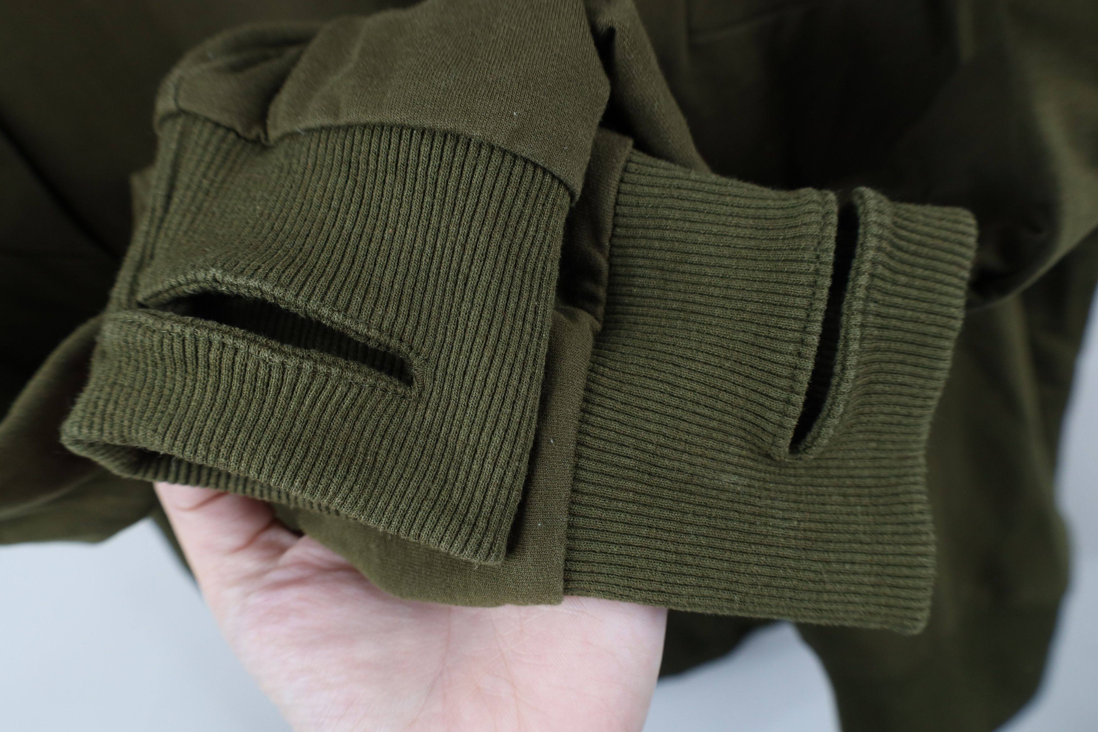Vintage Zyia Active Blank French Terry Crewneck Sweatshirt Green Size M / US 6-8 / IT 42-44 - 6 Thumbnail