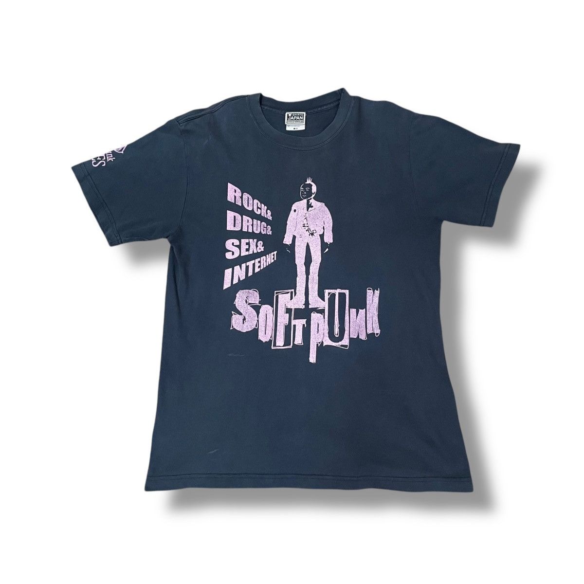 Japanese Brand × Seditionaries 🇯🇵 Y2K JAPANESE SOFT PUNK ROCK DRUGS SEX & INTERNET TSHIRT Size US M / EU 48-50 / 2 - 1 Thumbnail