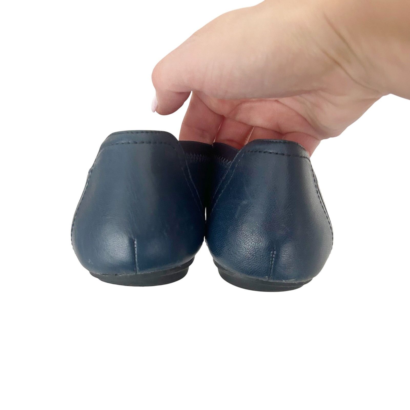 Vionic Vionic Blue Leather Caroll Flats Sz 6.5 Size US 6.5 / IT 36.5 - 6 Thumbnail