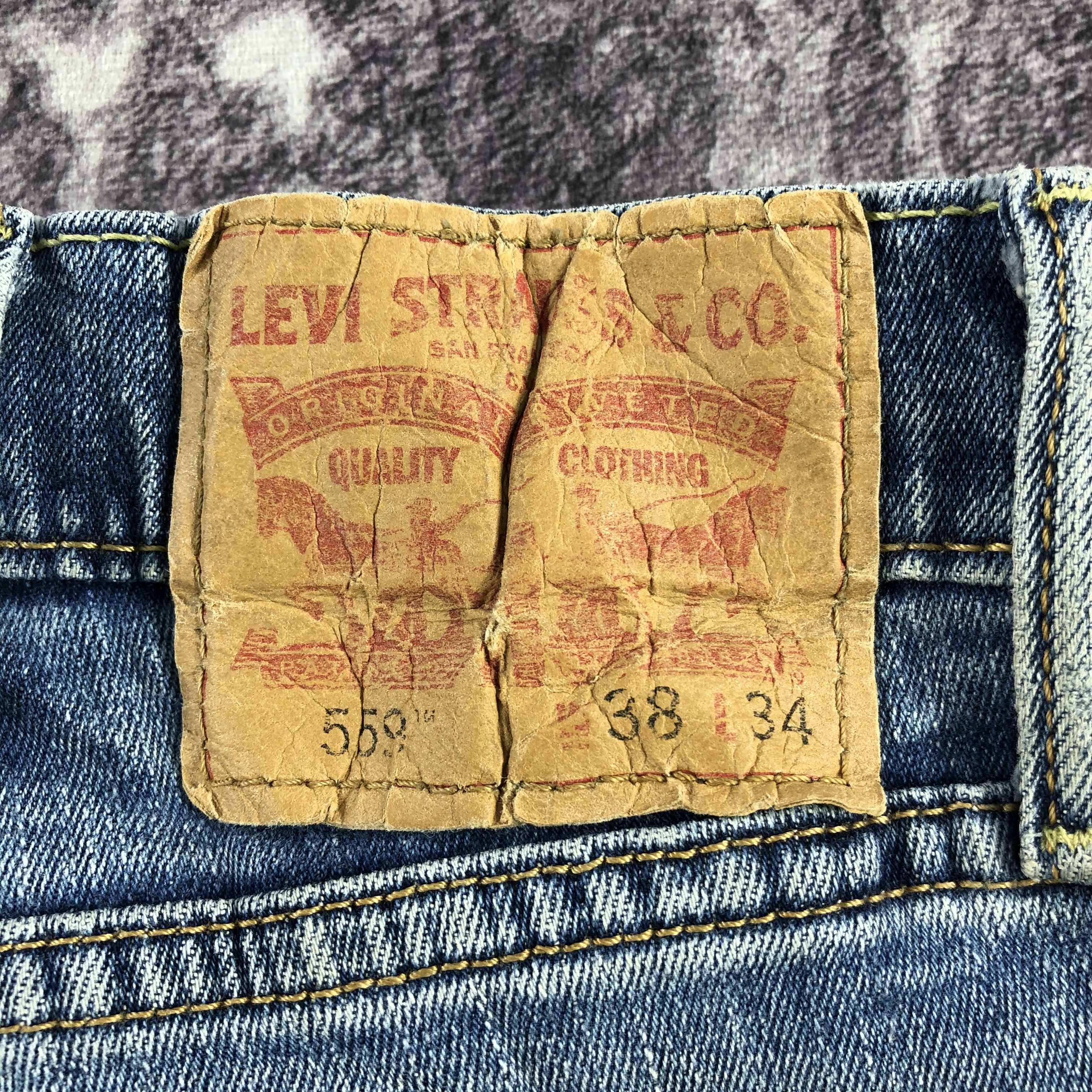 Levi's × Vintage Vintage Blue Wash Levis 559 Jeans-JM3134 Size US 38 / EU 54 - 5 Thumbnail