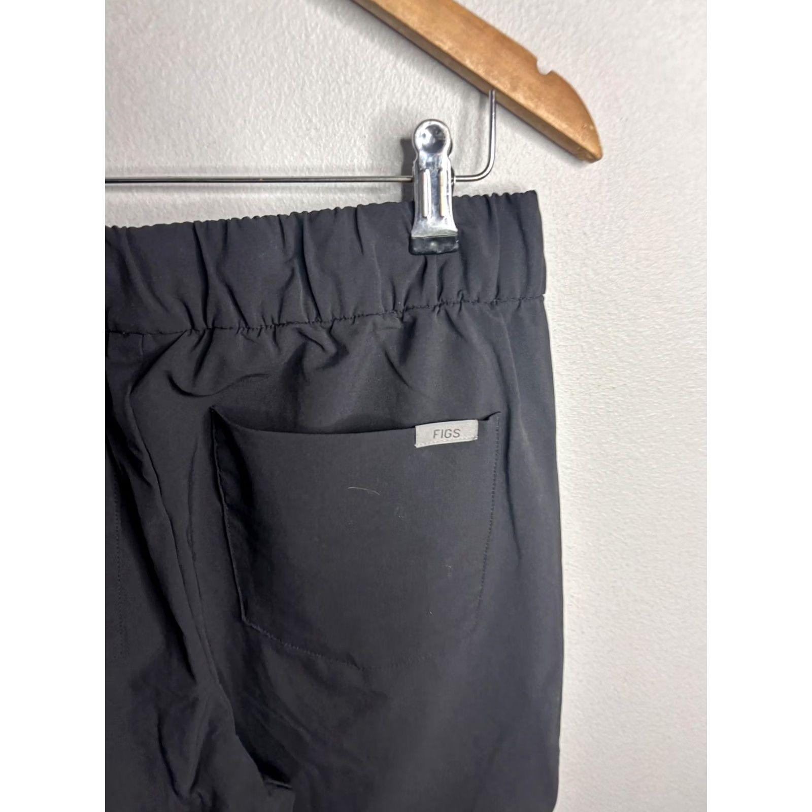 Vintage FIGS FIGSPRO Pants Mens M Gray Medical Scrub Jogger Pockets Drawstring Workwear Regular Fit Tapered Front Pockets Logo Zipper Size US 31 - 6 Thumbnail