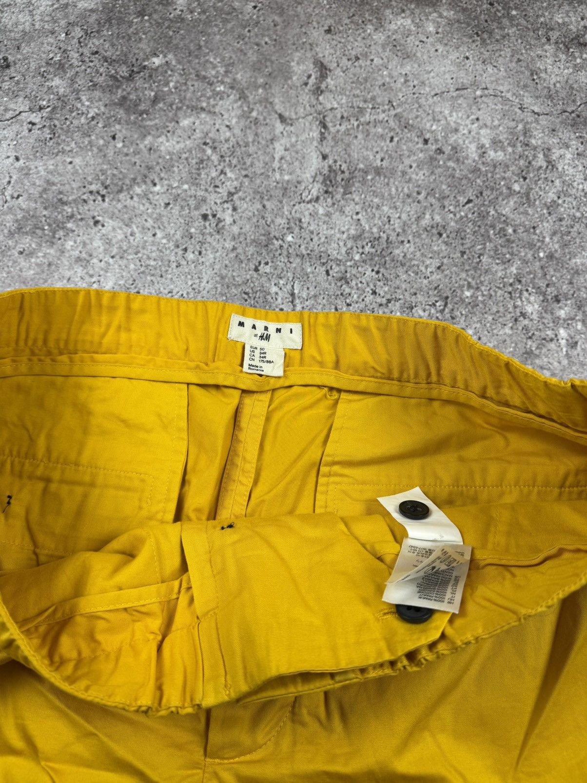 Marni Marni H&M Men’s Pinstripe Ellastic Waist Shorts size 34 Size US 34 / EU 50 - 8 Thumbnail