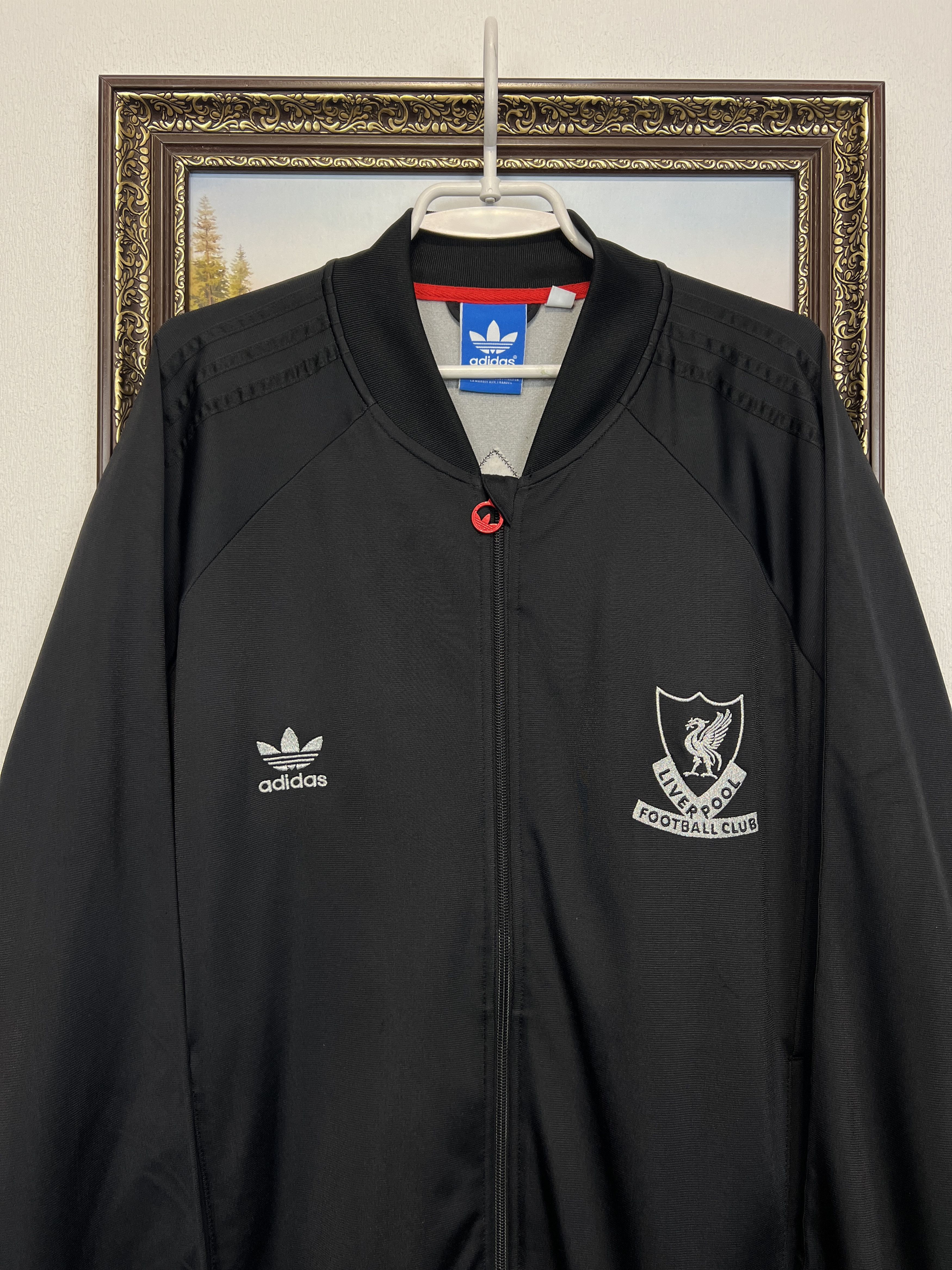 Adidas Adidas Originals Liverpool Football Jacket Soccer Track Top Size US XXL / EU 58 / 5 - 2 Thumbnail