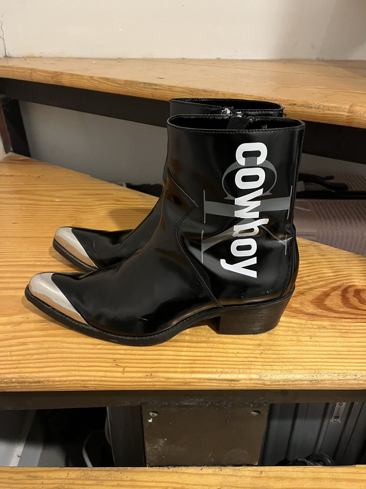Calvin Klein 205W39NYC Raf Simons x CK COWBOY Boot Size US 11 / EU 44 - 1 Thumbnail