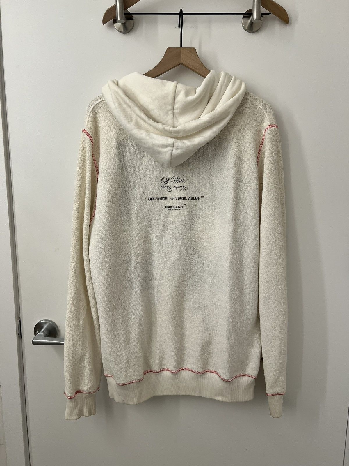 Off-White × Undercover Offwhite x Undercover Reversible (Apple) Hoodie Size US S / EU 44-46 / 1 - 12 Thumbnail