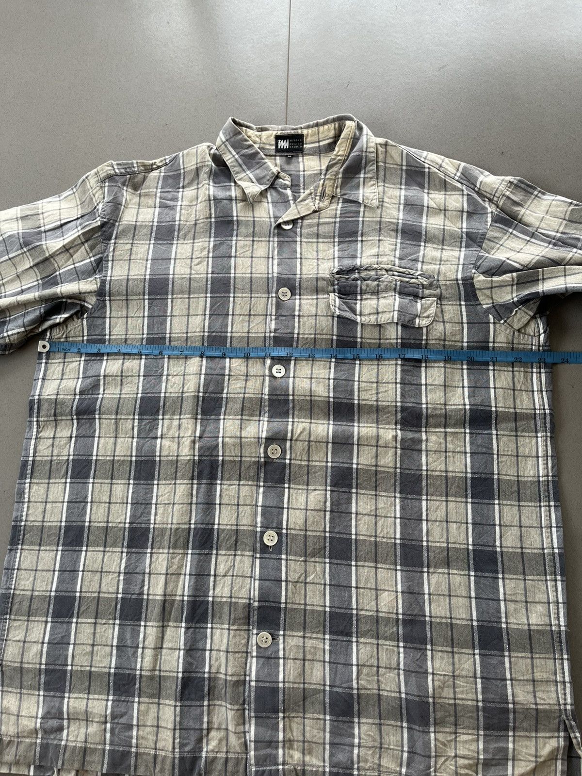 Issey Miyake ISSEY MIYAKE DESIGN STUDIO VINTAGE SHIRTS BUTTON UPS POCKET Size US M / EU 48-50 / 2 - 16 Thumbnail
