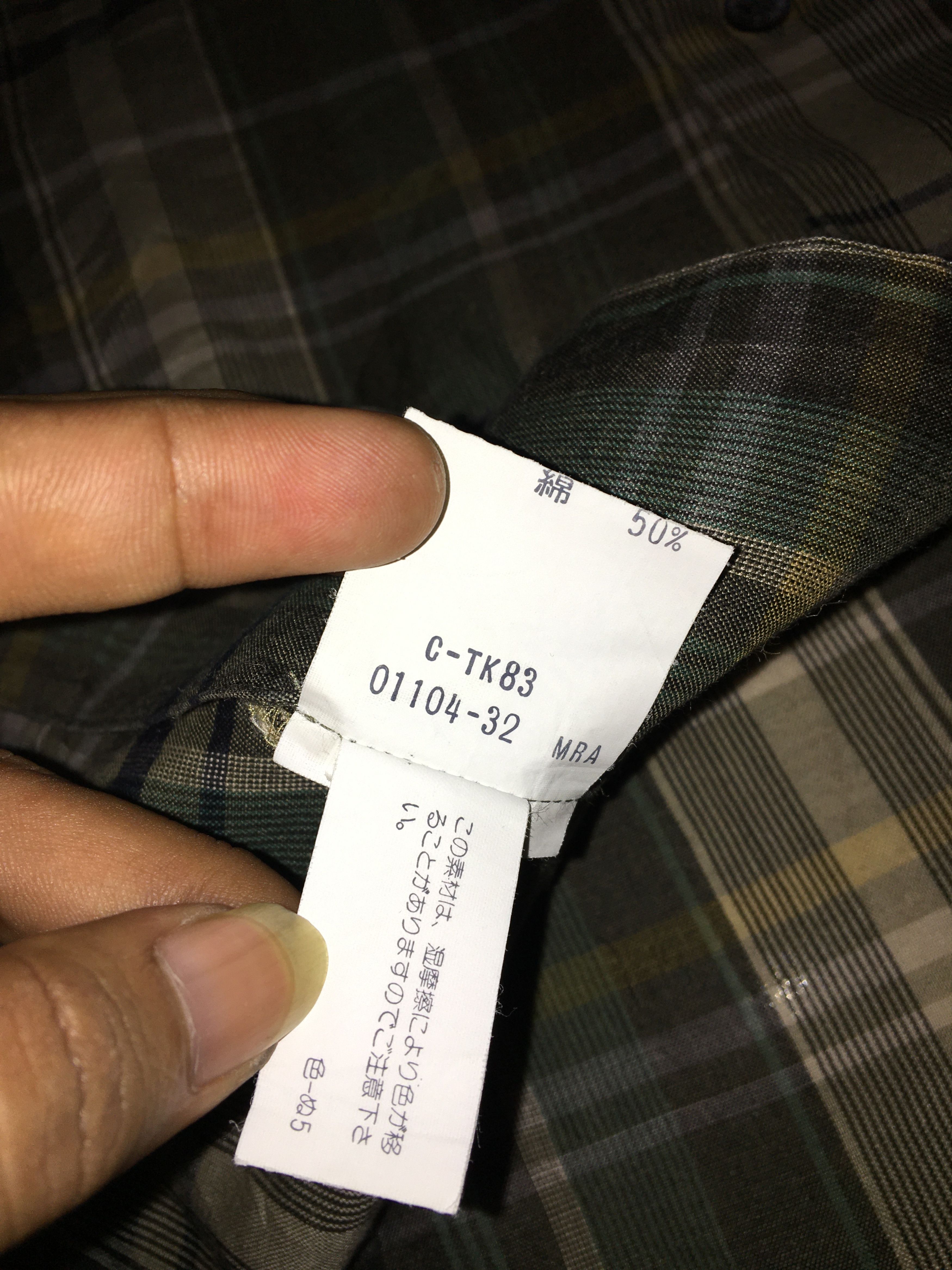 Vintage Vintage Open Collar Burberry Button Ups Size US L / EU 52-54 / 3 - 9 Thumbnail