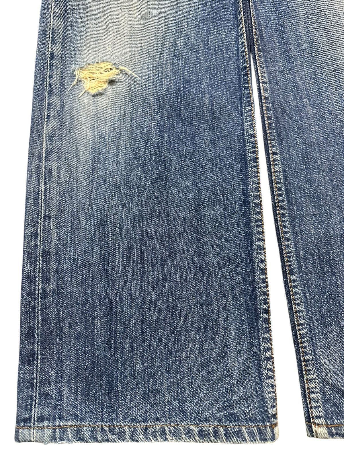 Levi's Vintage 80s Levis 503 Blue Wash Distress Style Baggy Jeans Size US 30 / EU 46 - 7 Thumbnail