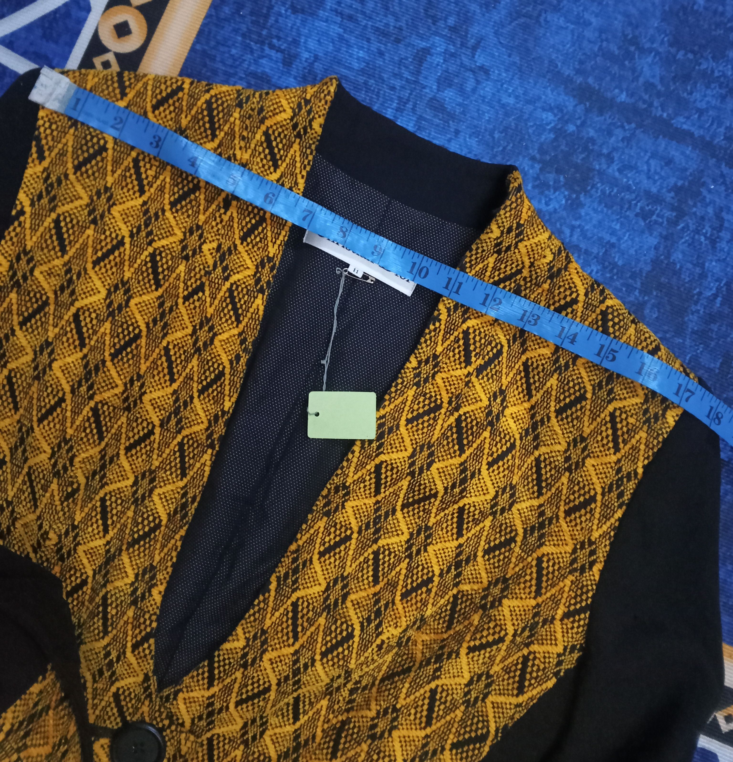 Christian Dior Monsieur Christian Dior Rare Design Vintage Distressed Blazers Size 38S - 14 Thumbnail