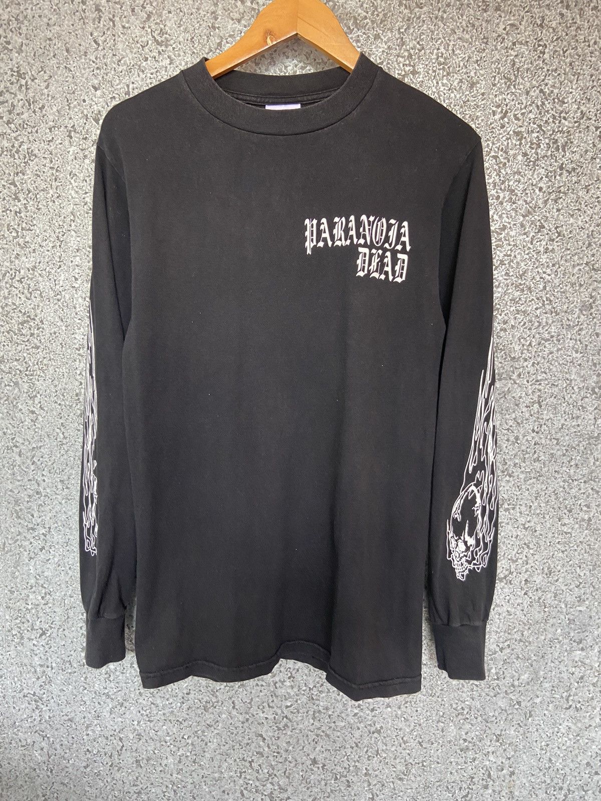 Band Tees Vintage 90s vintage Paranoia Dead t shirt long sleeve Size US S / EU 44-46 / 1 - 1 Thumbnail