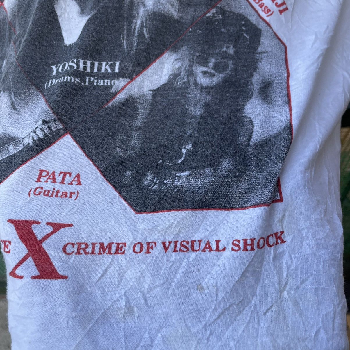 Band Tees 🔥Vintage 80s X Japan Japanese Glam Rock Band Promo Music Tee Size US M / EU 48-50 / 2 - 10 Thumbnail