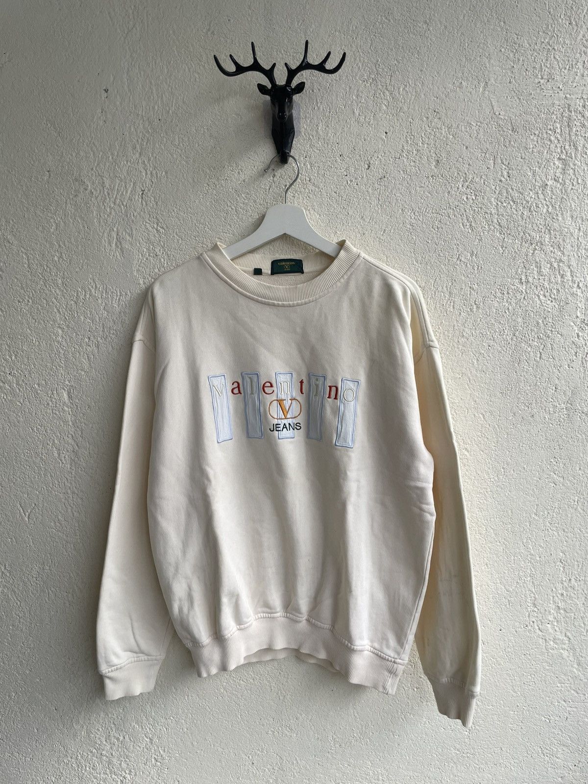 Gianni Valentino 2000s Valentino Big Logo Embroidery Hysteric YSL Marant Y2K Size US XL / EU 56 / 4 - 1 Thumbnail