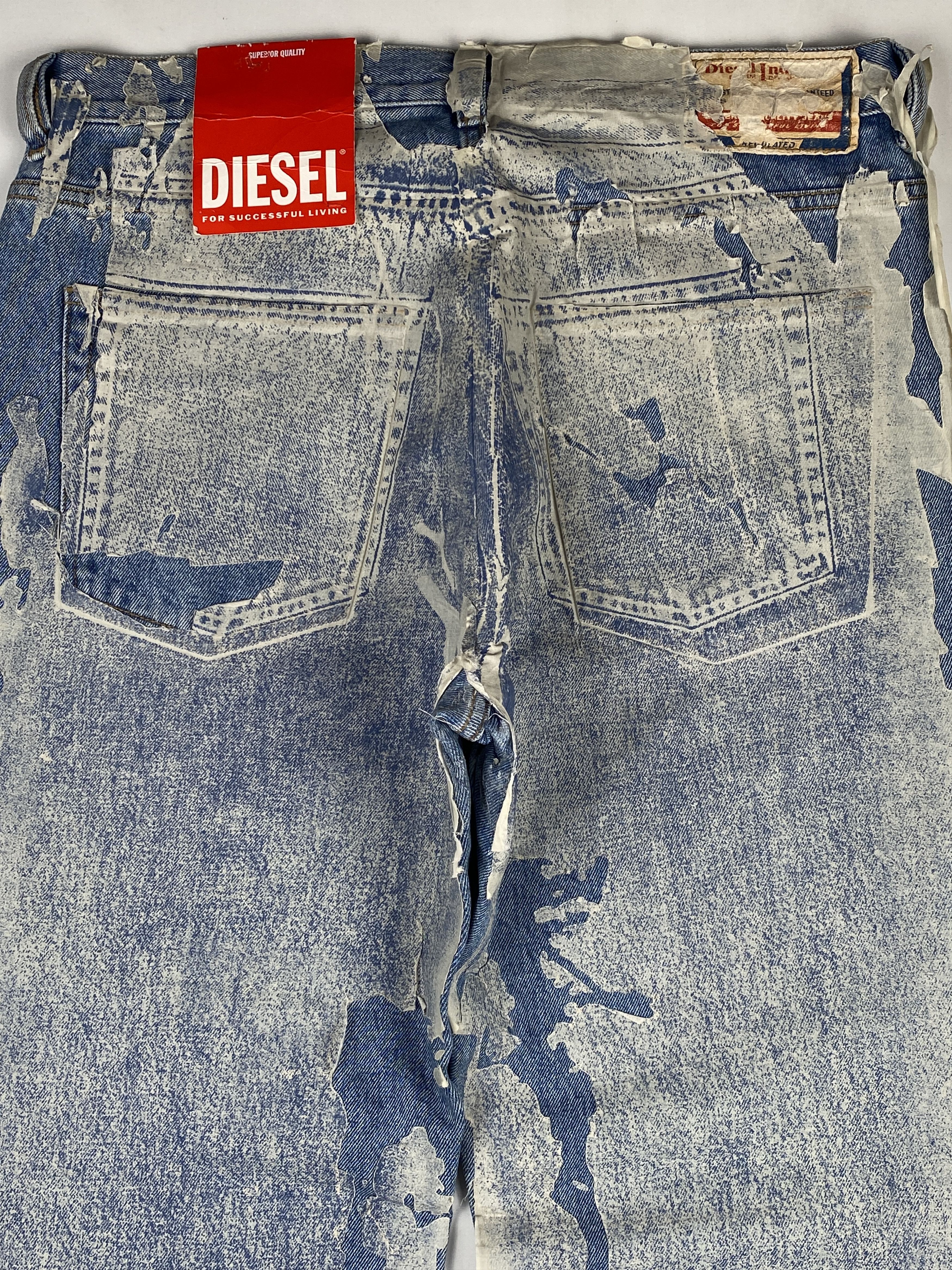 Diesel 2010 5 Pocket Denim Jeans Size US 35 - 10 Thumbnail