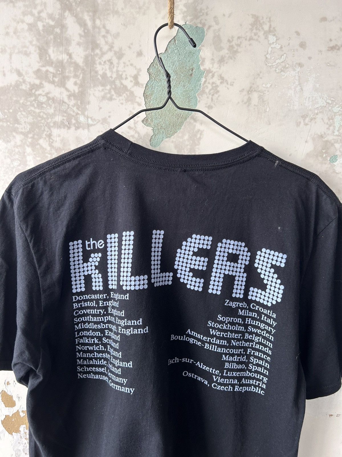 Band Tees THE KILLERS TOUR T-SHIRT Size US L / EU 52-54 / 3 - 6 Thumbnail