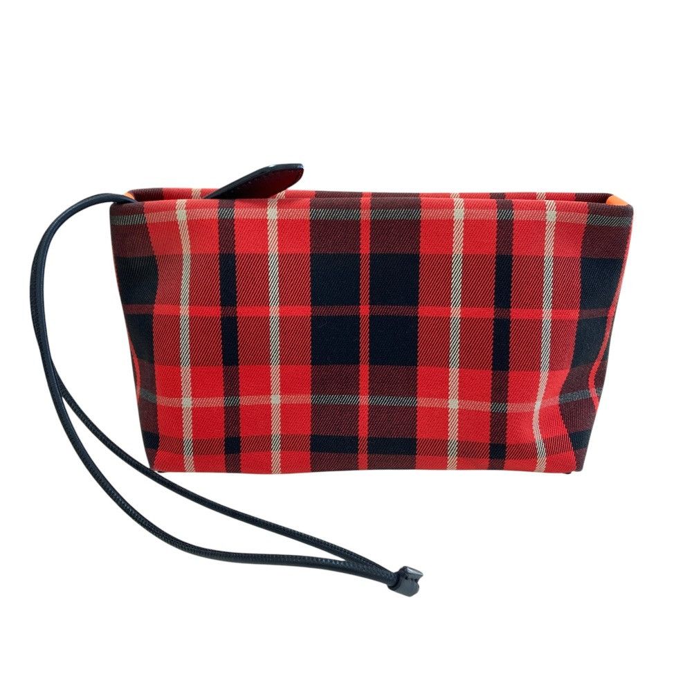 Burberry Burberry Burberry Check Clutch Bag Textile Clutch Bag DUTY FREE for USA Size ONE SIZE - 1 Thumbnail