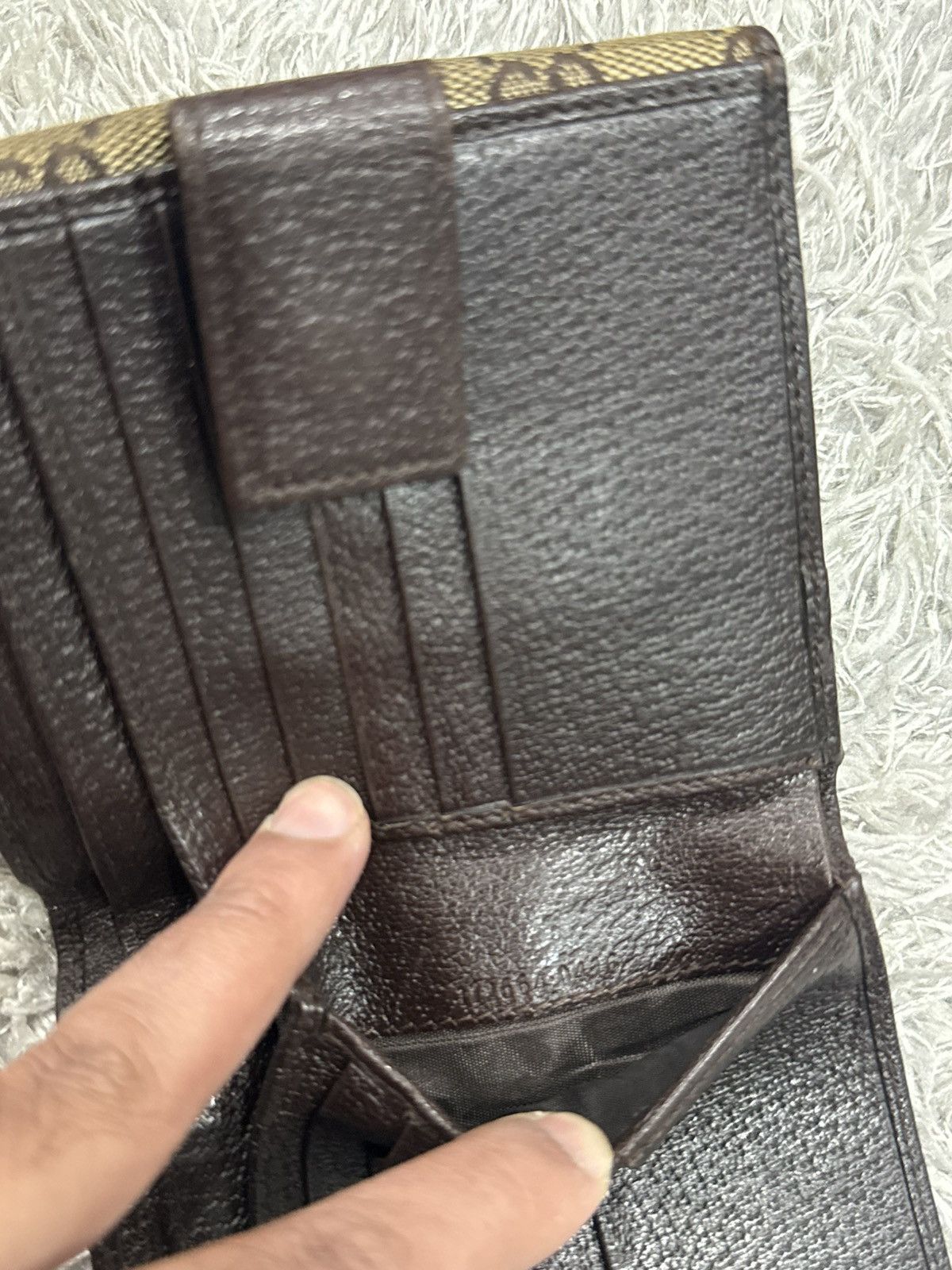 Gucci VINTAGE GUCCI GG CANVAS BI-FOLD WALLET Size ONE SIZE - 14 Thumbnail