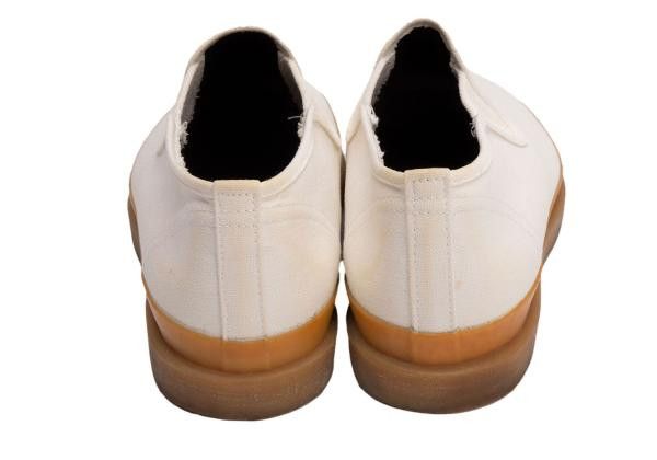 Comme des Garcons Homme COMME des GARCONS HOMME Canvas Slip-On Shoes Off-White 27cm Size US 9 / EU 42 - 4 Thumbnail