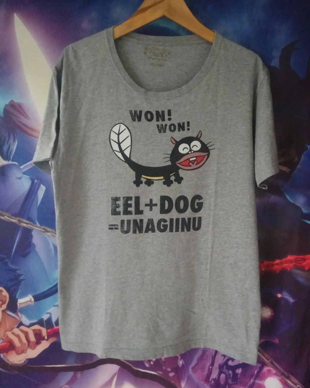 Anime × Japanese Brand Bakabon Unagi Inu Graphic Anime Tees Size US XL / EU 56 / 4 - 1 Thumbnail