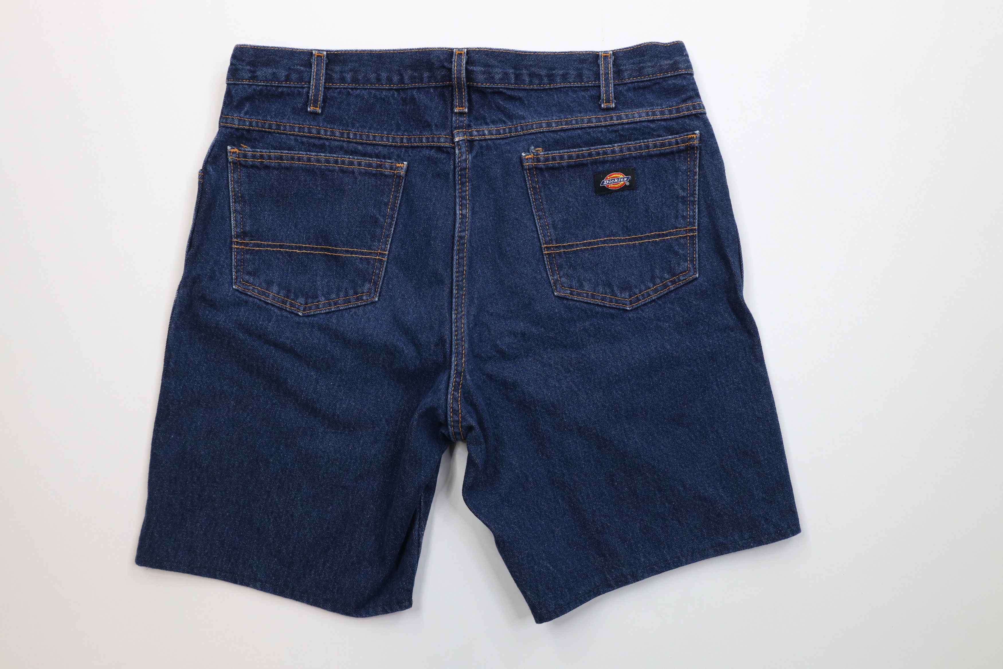 Dickies Vintage Y2K Dickies Denim Jeans Shorts Jorts Blue Cotton Size US 36 / EU 52 - 8 Thumbnail