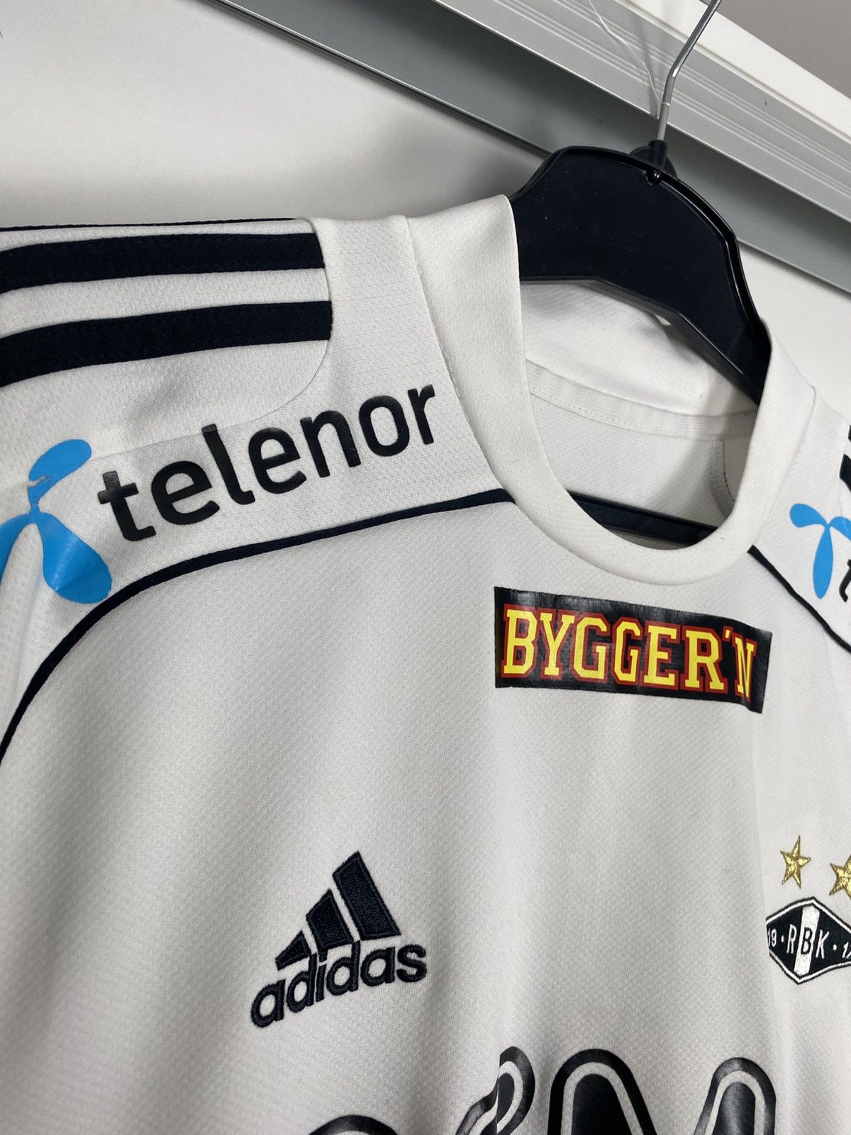 Adidas Vintage Y2K Adidas x Rosenborg 2009 2010 09/10 Home Jersey Size US L / EU 52-54 / 3 - 17 Thumbnail
