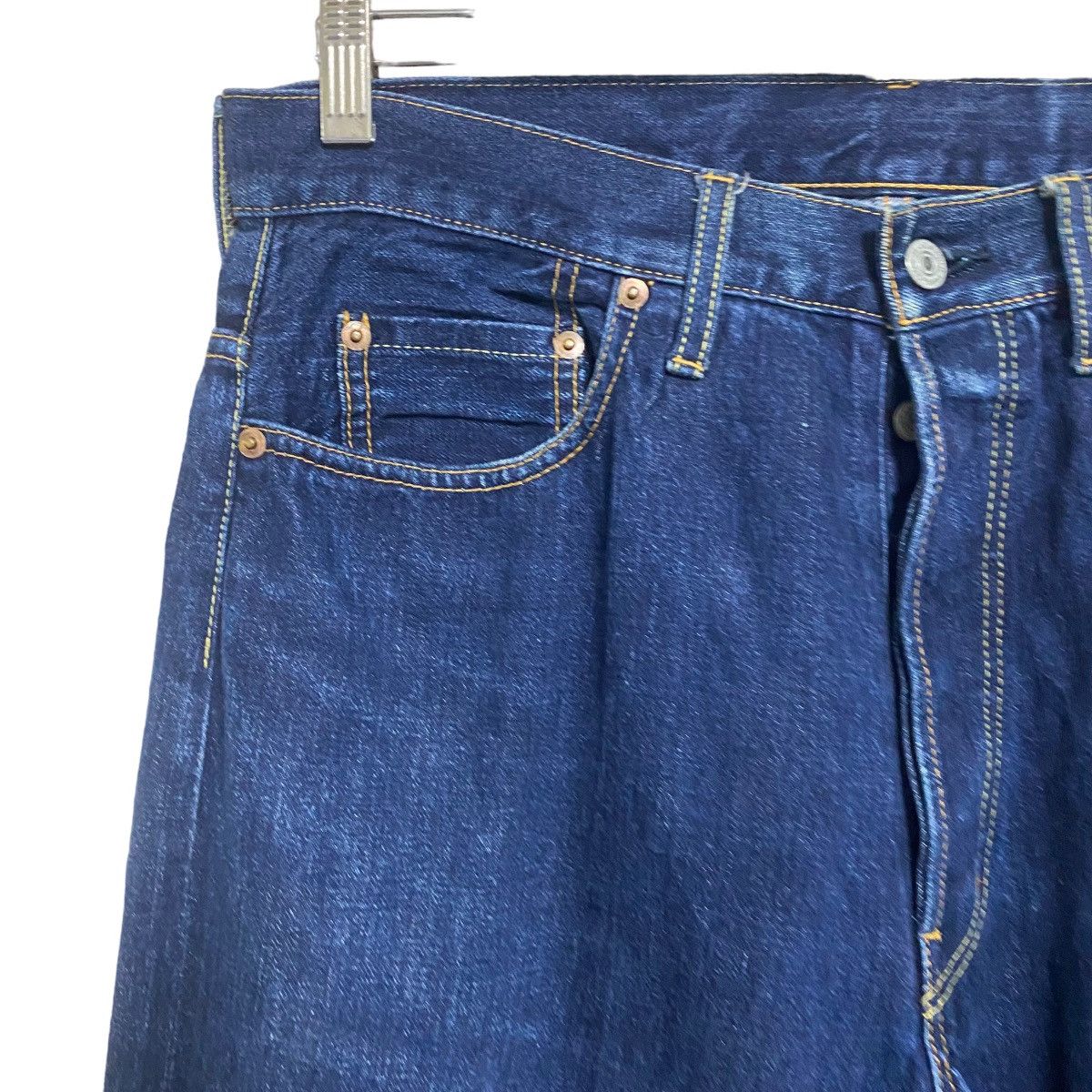 Yohji Yamamoto Vintage Yohji Yamamoto Pour Homme Asymmetrical Cropped Jeans Size US 32 / EU 48 - 5 Thumbnail