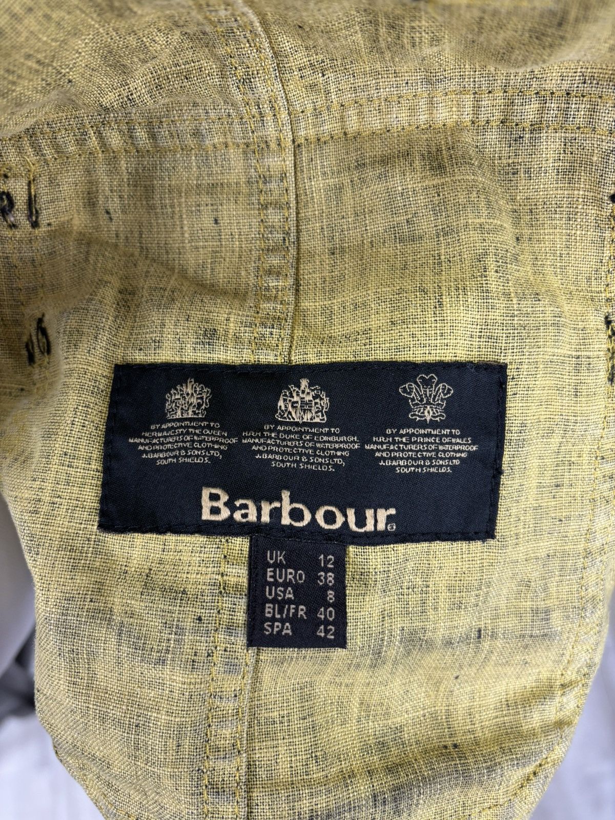Barbour × Vintage Womens jacket Barbour Duralinen International Size 8 Size M / US 6-8 / IT 42-44 - 14 Thumbnail