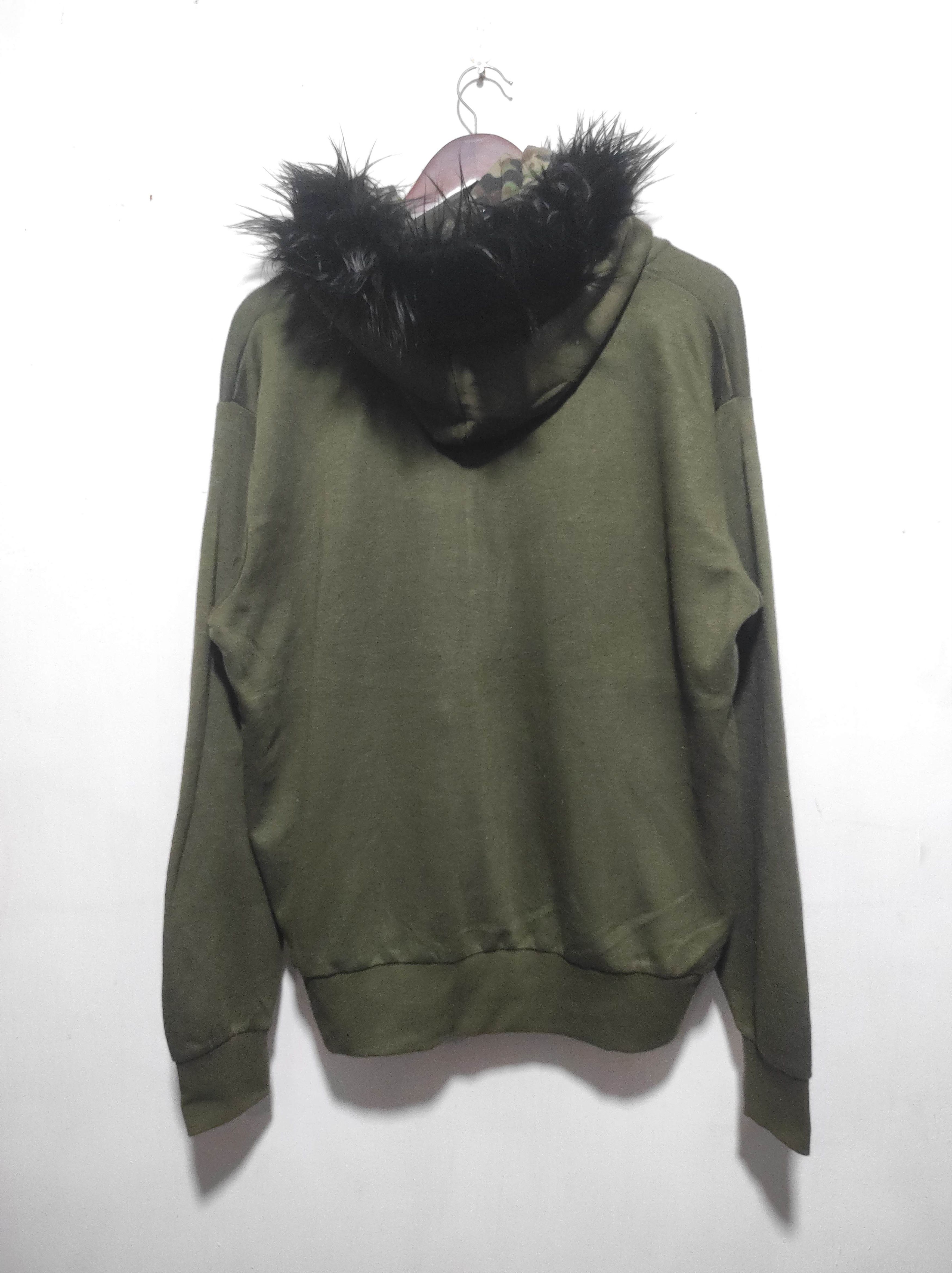 Hysteric Glamour Rimaster camo Zipper Fur 2 Hoodie IfSixWasNine LGB style Size US L / EU 52-54 / 3 - 10 Thumbnail