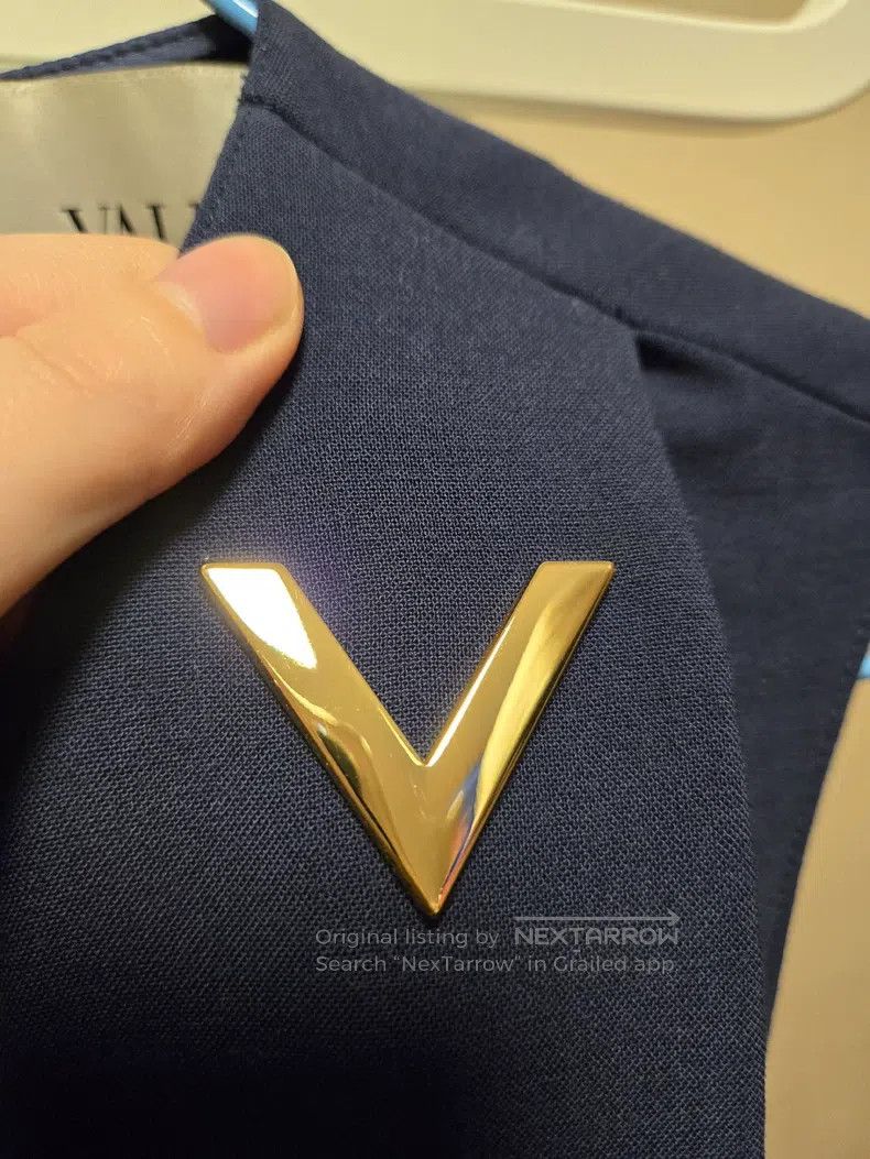 Other Valentino Navy blue dress Size S / US 4 / IT 40 - 3 Thumbnail