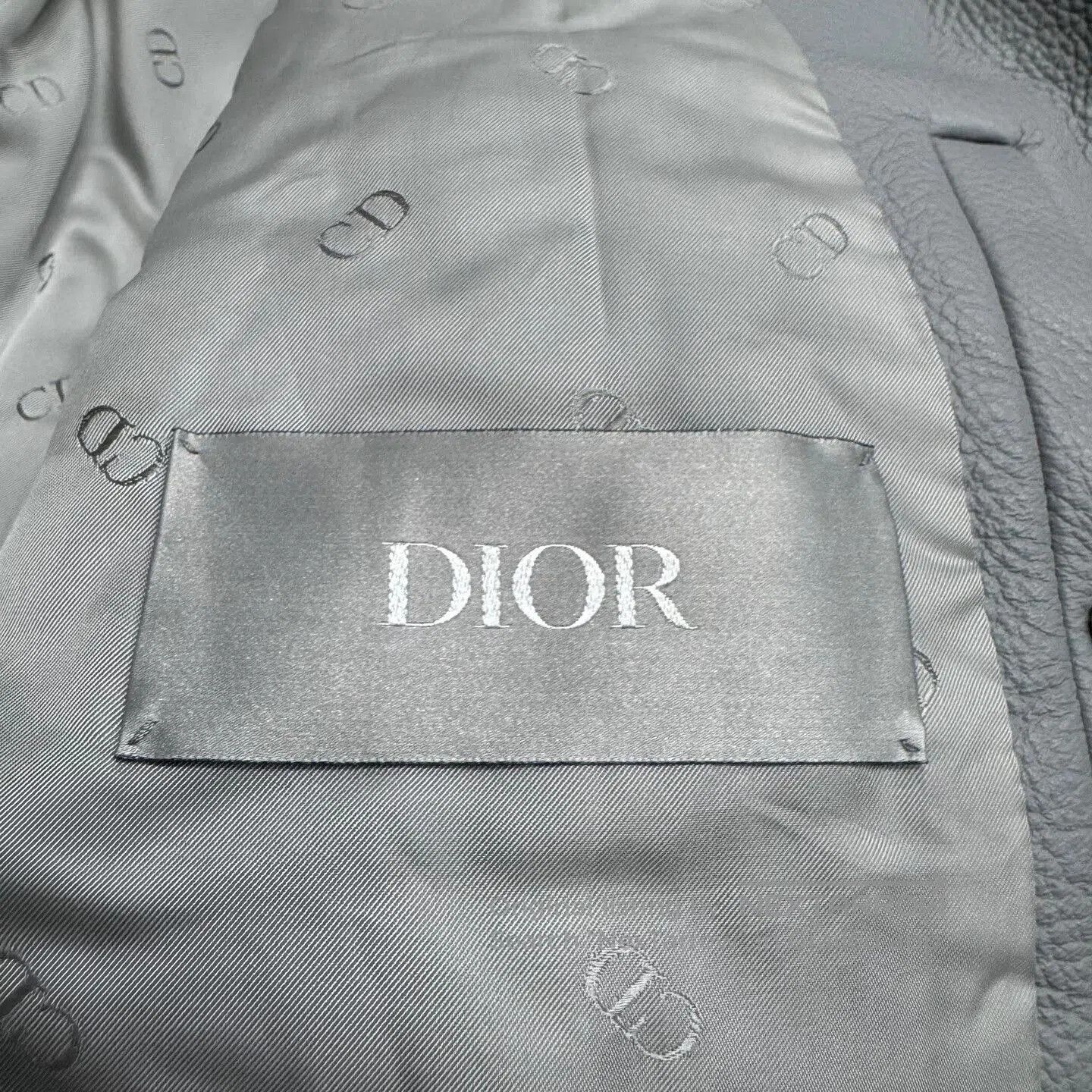 Dior Dior Wool and Leather Baseball Jacket. Size US XXL / EU 58 / 5 - 3 Thumbnail