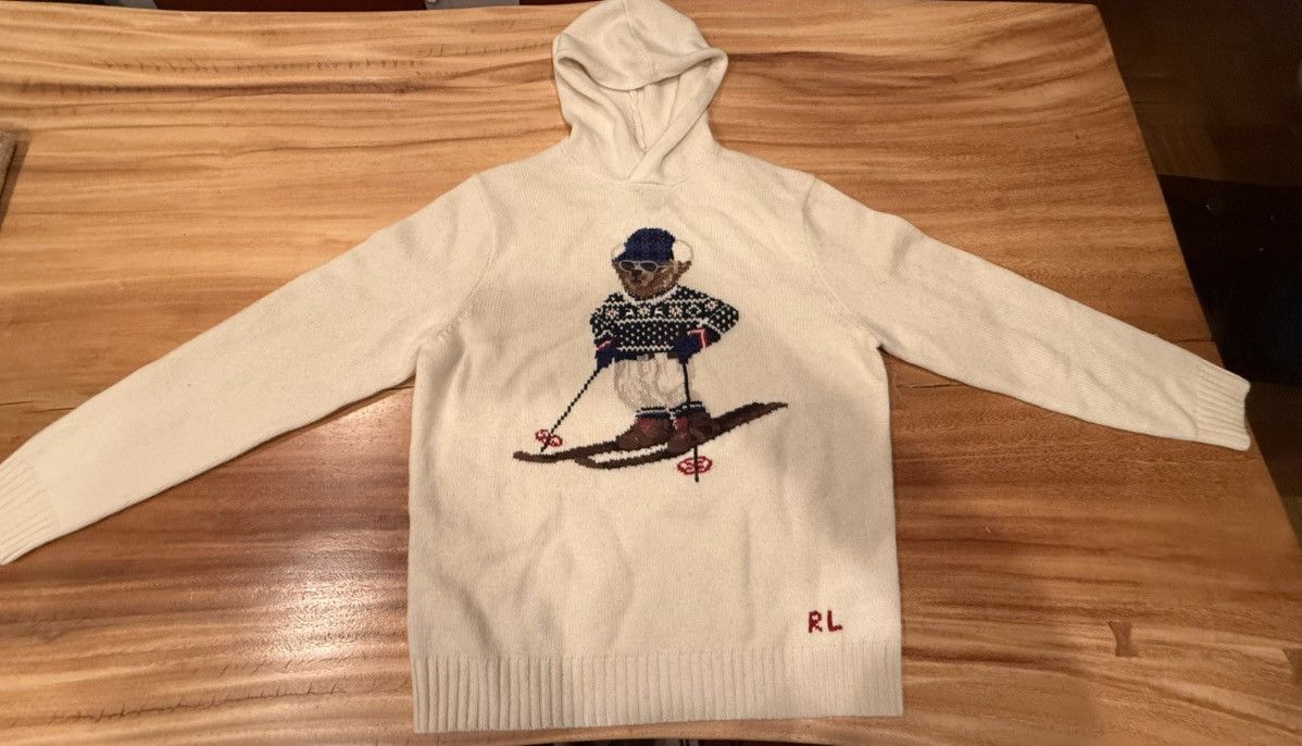 Polo Ralph Lauren Polo Bear Hoodie Size US L / EU 52-54 / 3 - 1 Thumbnail