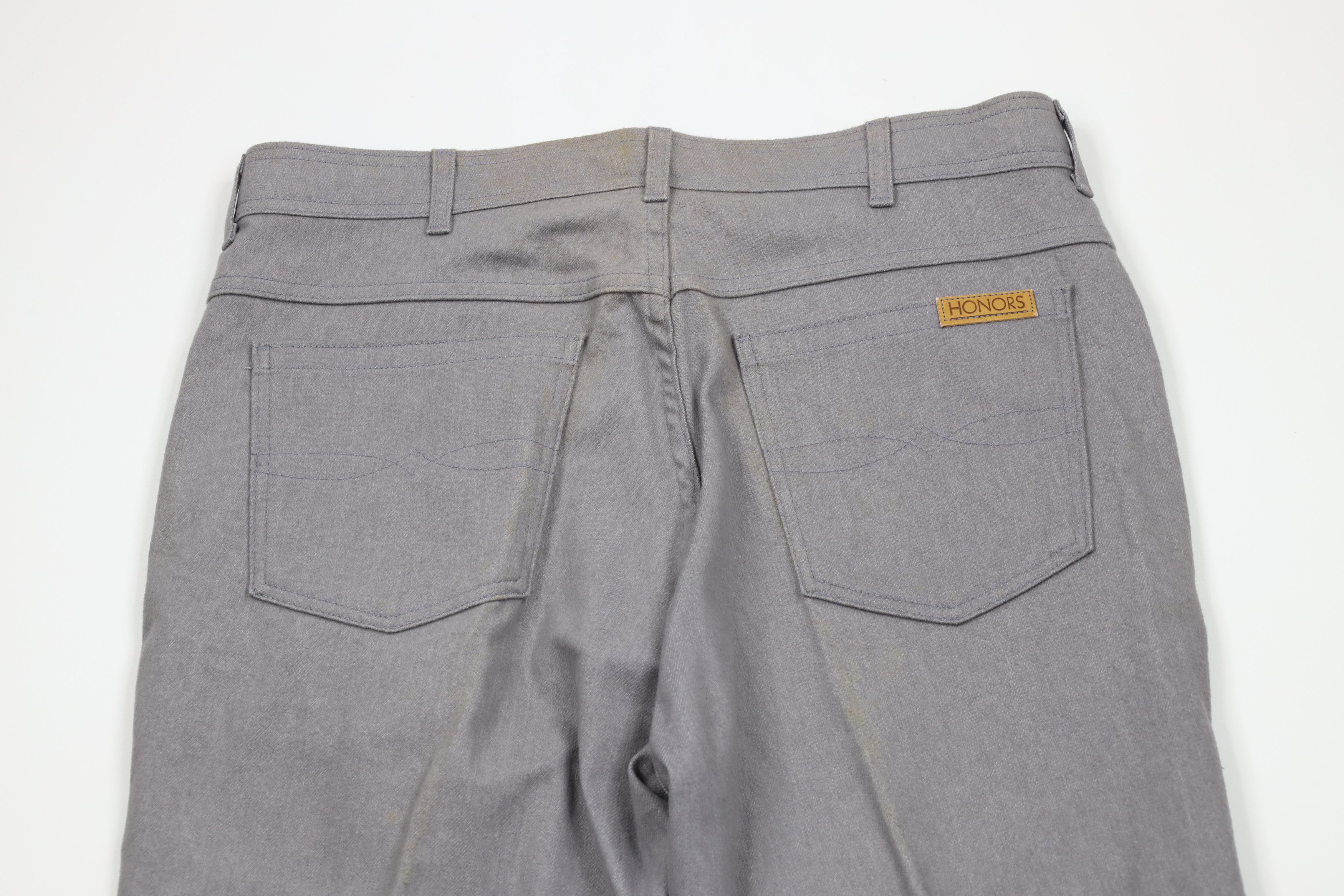 Vintage Vintage 90s Streetwear Flared Wide Leg Denim Jeans Gray USA Size US 36 / EU 52 - 12 Thumbnail