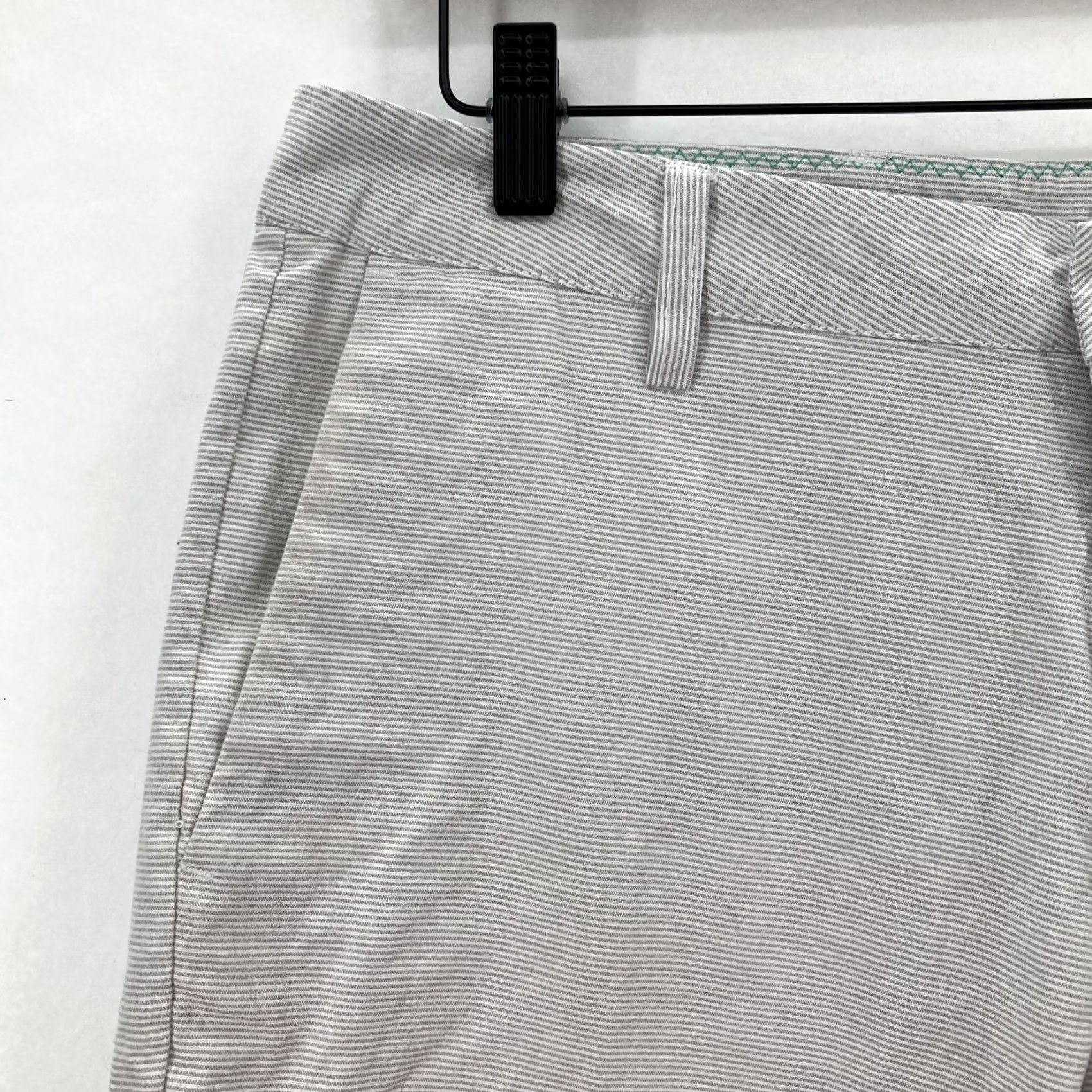Vintage Linksoul Golf Shorts Mens 32 Gray Striped Performance Stretch Fabric Outdoors Size US 32 / EU 48 - 2 Thumbnail
