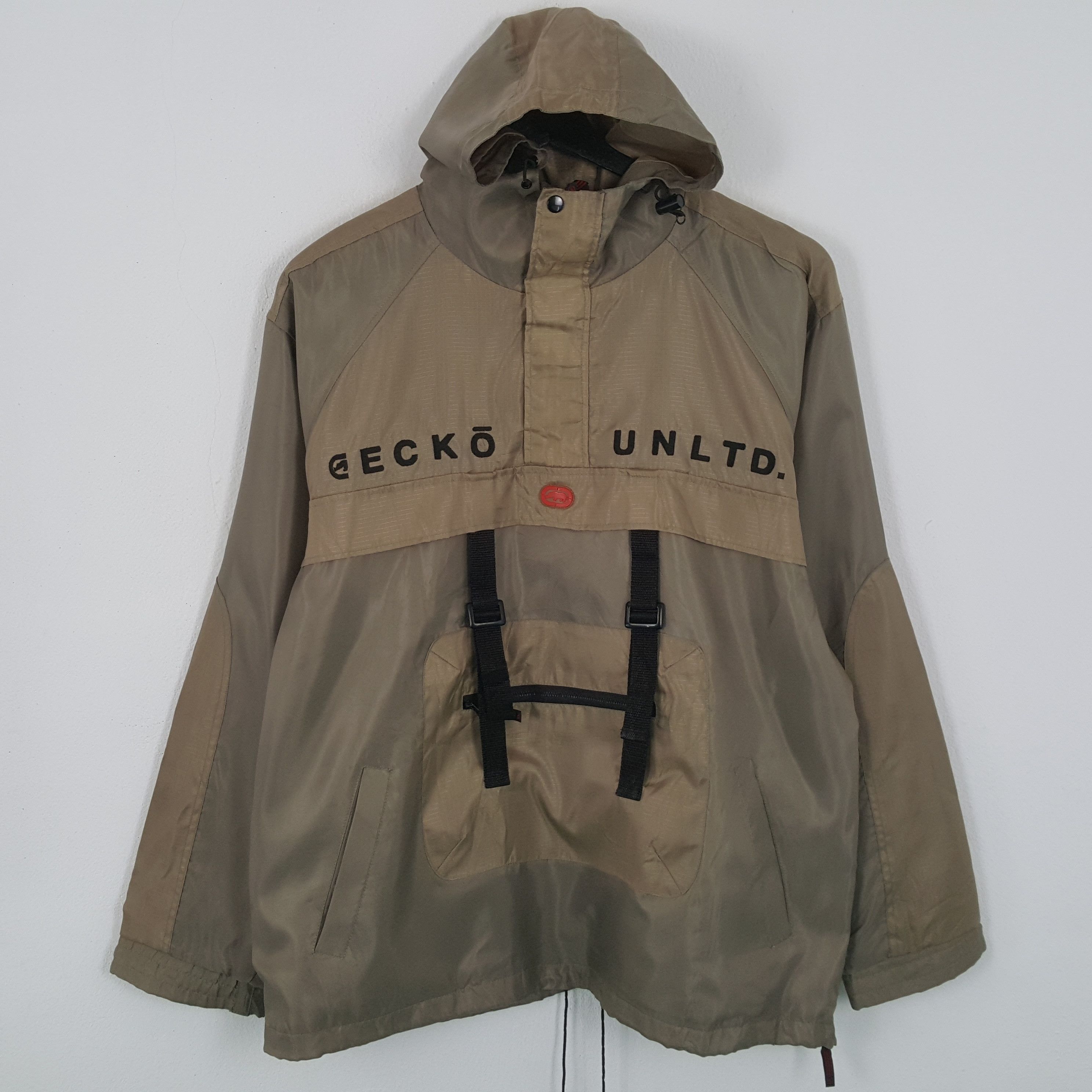 Ecko Unltd. × Vintage THE ECKO UNLIMITED Rare Design Windbreaker Jacket Size US XXL / EU 58 / 5 - 1 Thumbnail