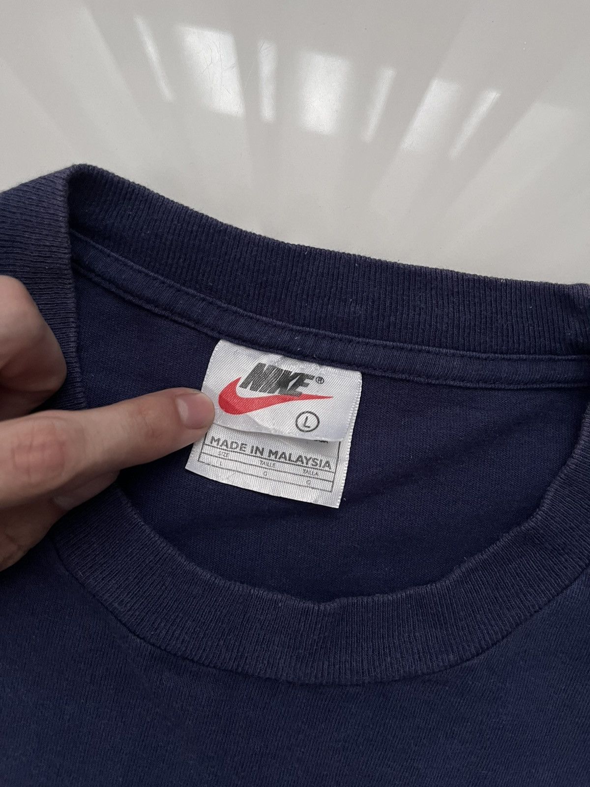 Nike 90’s NIKE RETRO BIG LOGO TEE SPELLOUT SWOOSH Y2K RARE Size US L / EU 52-54 / 3 - 4 Thumbnail