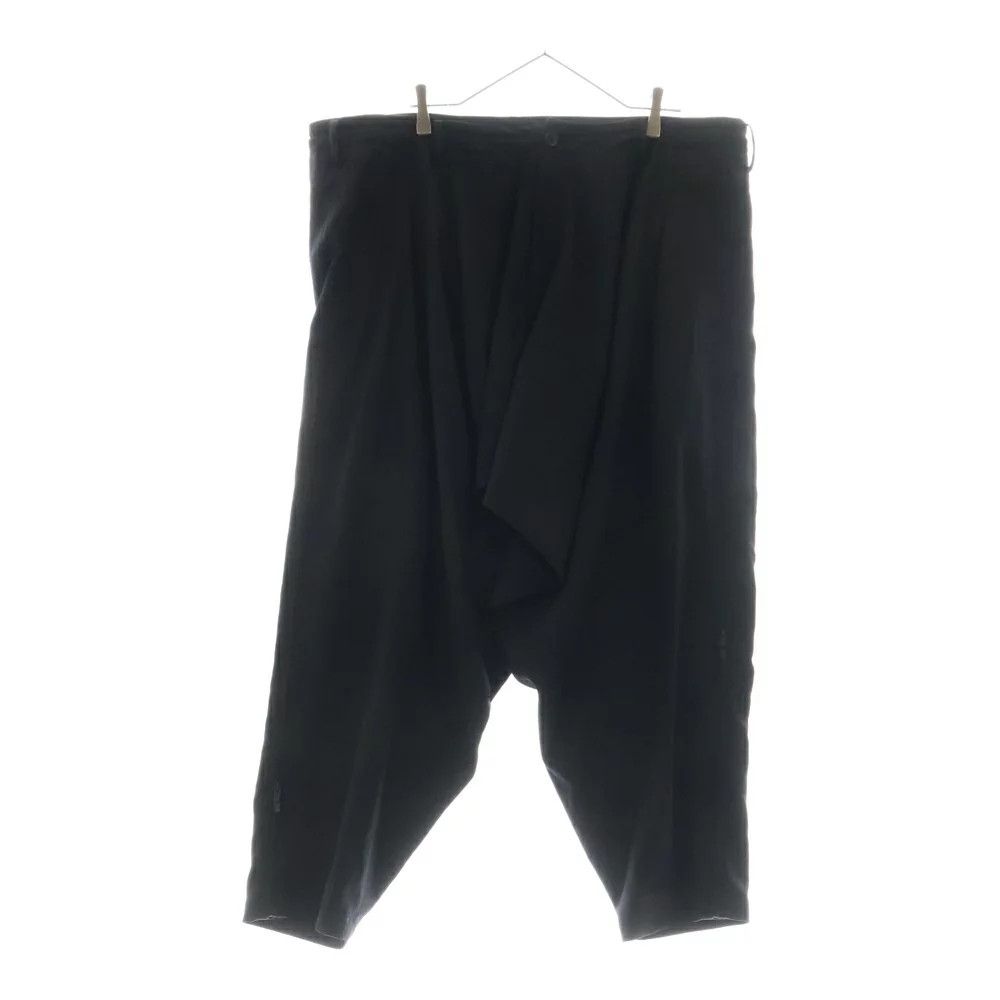 Yohji Yamamoto YOHJI YAMAMOTO POUR HOMME/ 23AWGUSSET DRAPED PANTS Size US 42 / EU 58 - 1 Thumbnail
