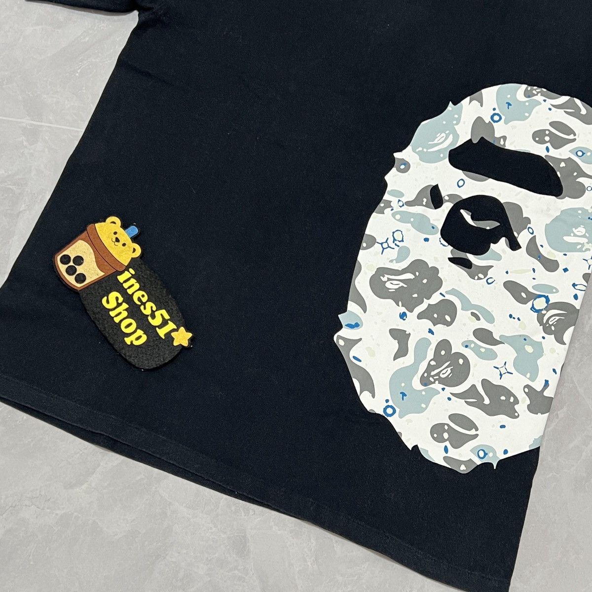 Bape Bape space Camo tee Size US XL / EU 56 / 4 - 3 Thumbnail