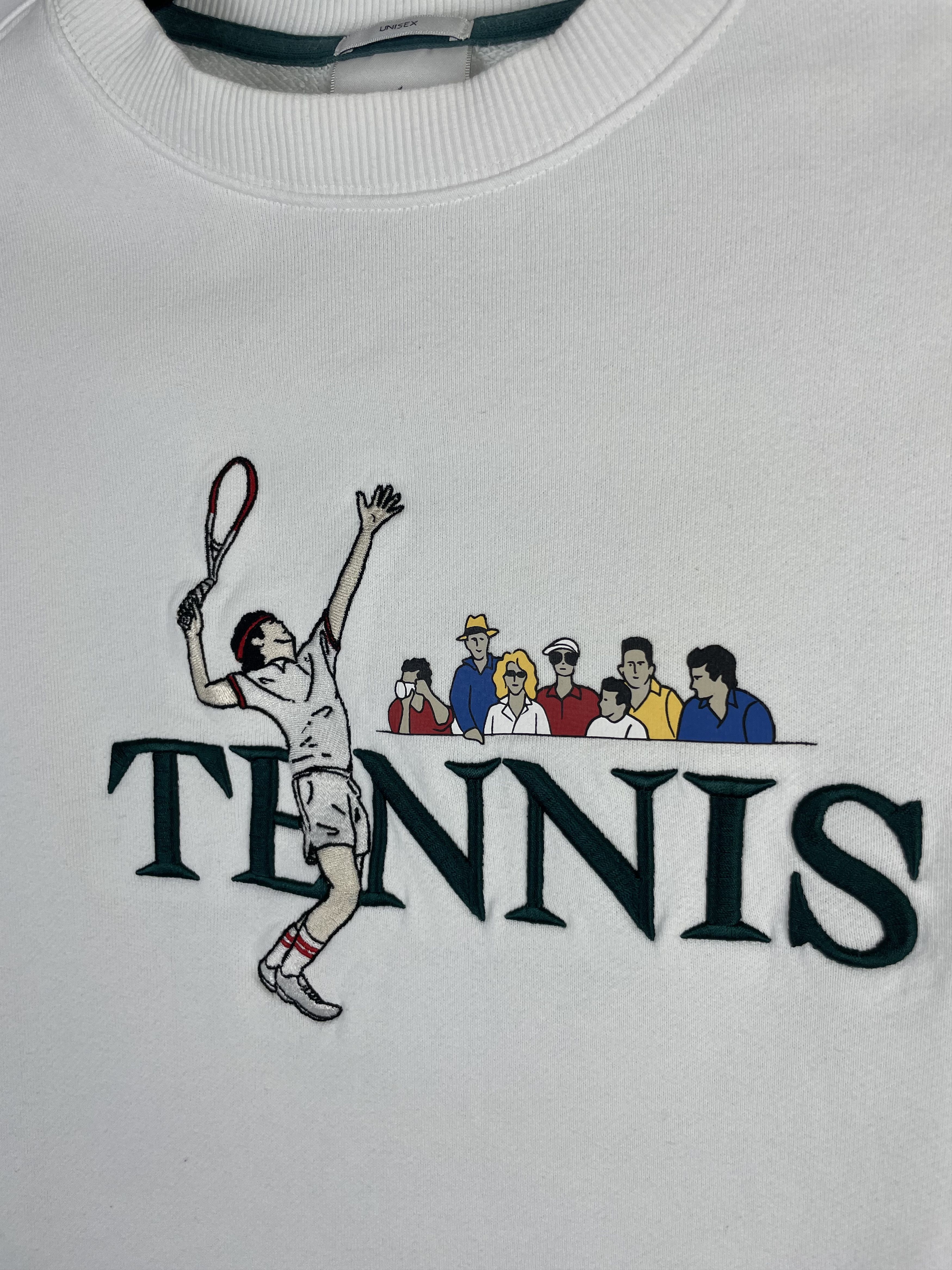 Lacoste Lacoste Tennis Vintage embroidered logo sweatshirt Size US M / EU 48-50 / 2 - 7 Thumbnail