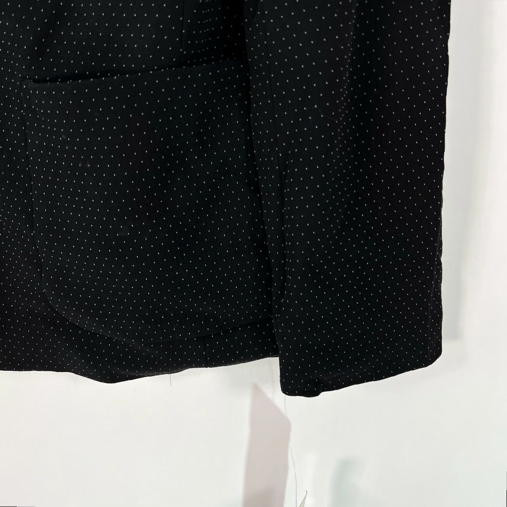 Jones New York Jones New York Black Blazer Jacket Size 4 - Womens Long Sleeve Collared One-Button (JNY) Size S / US 4 / IT 40 - 4 Thumbnail
